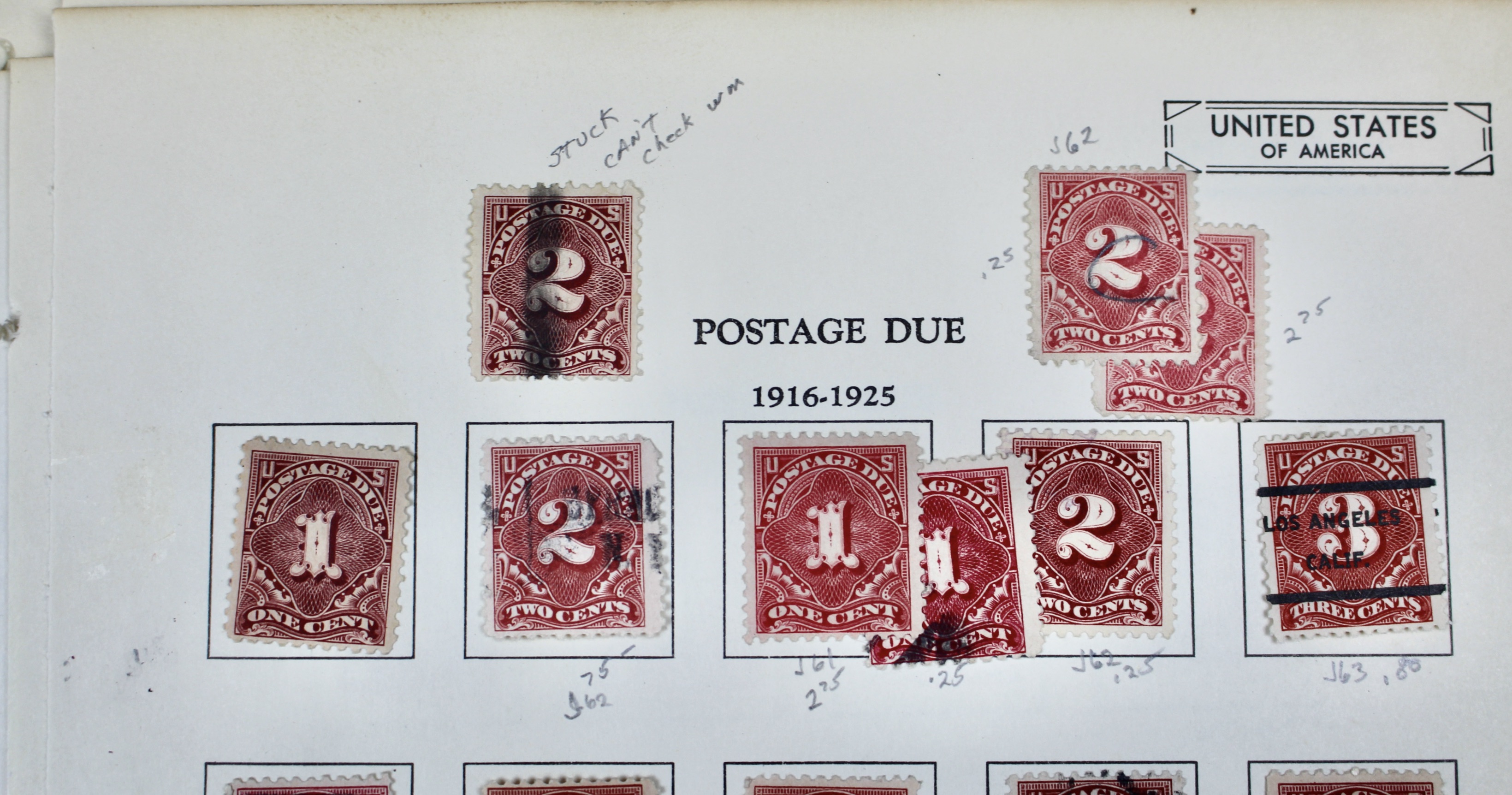 Interesting Back of the Book Postage Stamp Collection, w/ Early Christmas Seals