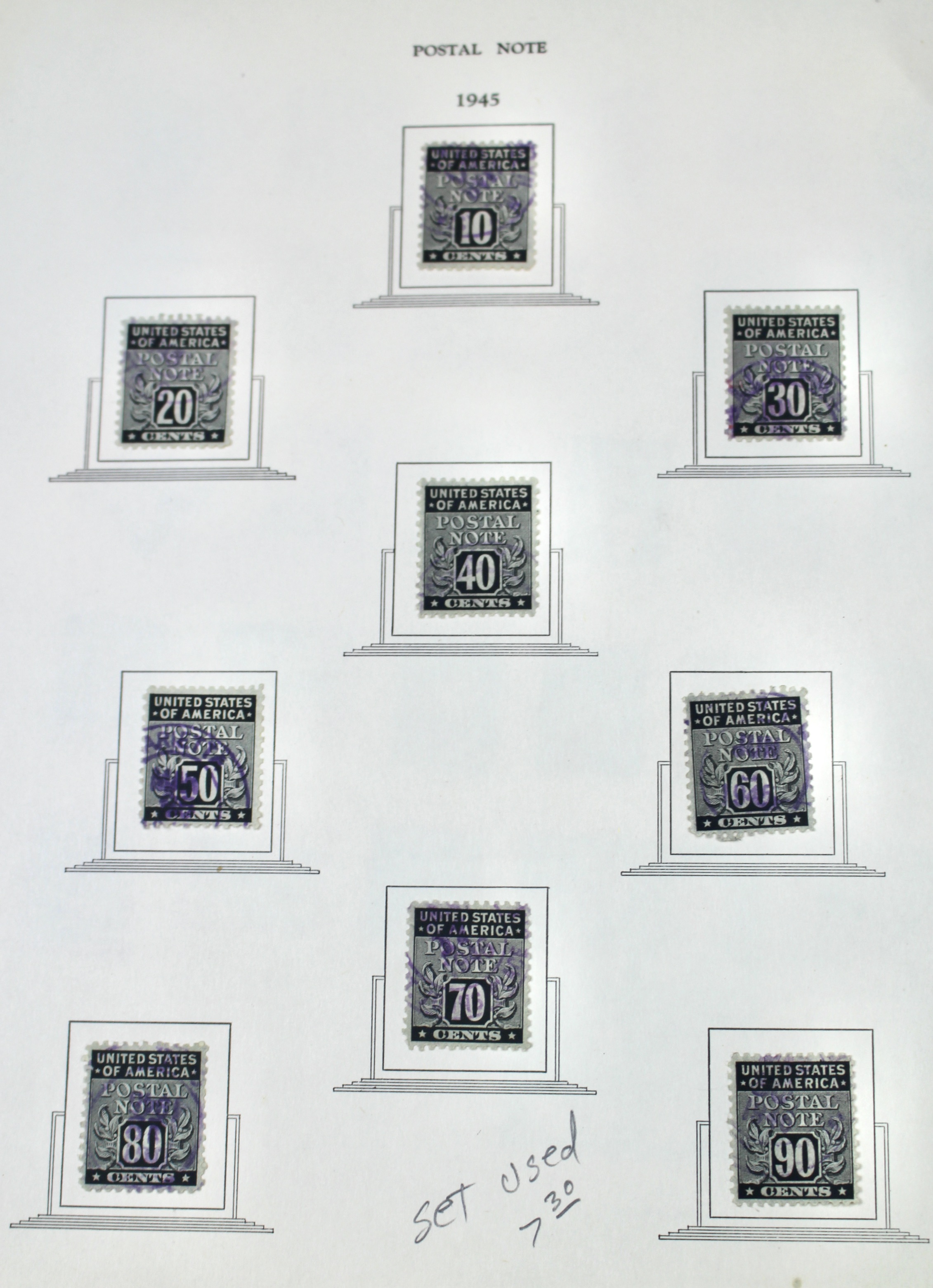 Interesting Back of the Book Postage Stamp Collection, w/ Early Christmas Seals