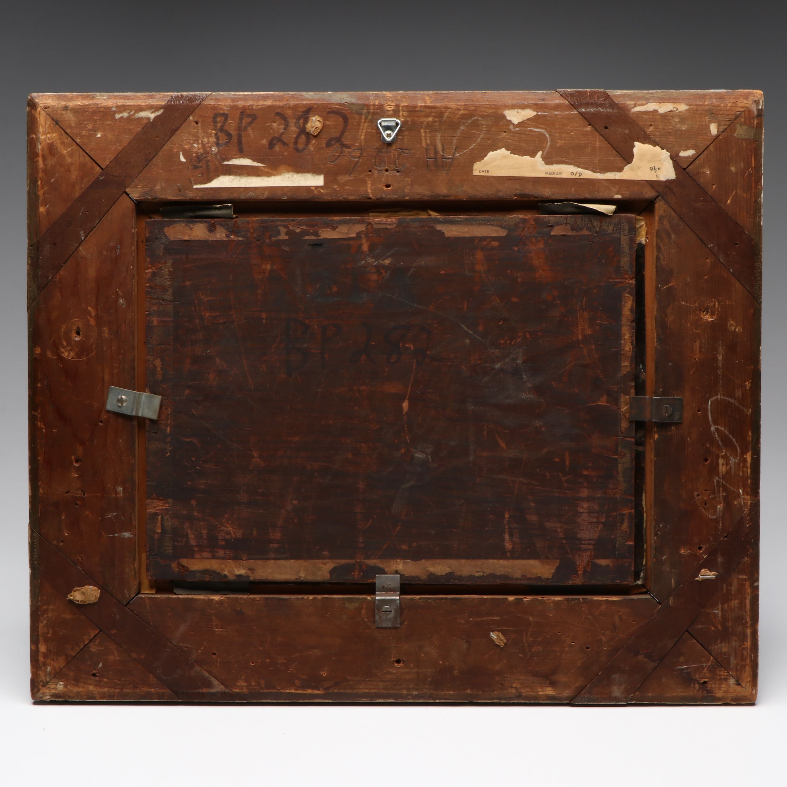 Antique Continental School Oil on Copper Diana Bathing, 17th Century