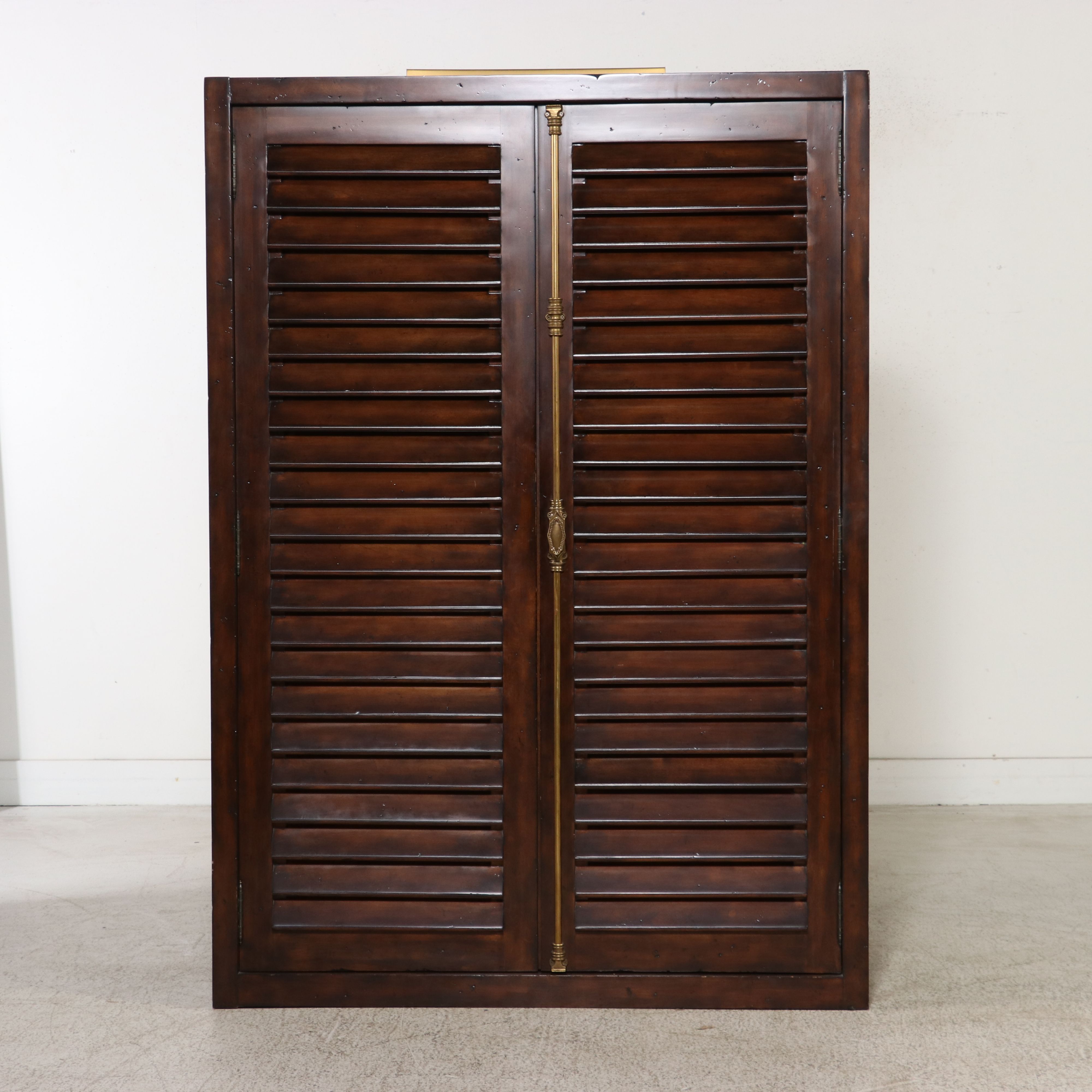Lauren Ralph Lauren for Henredon Plantation Style Mahogany Media Armoire