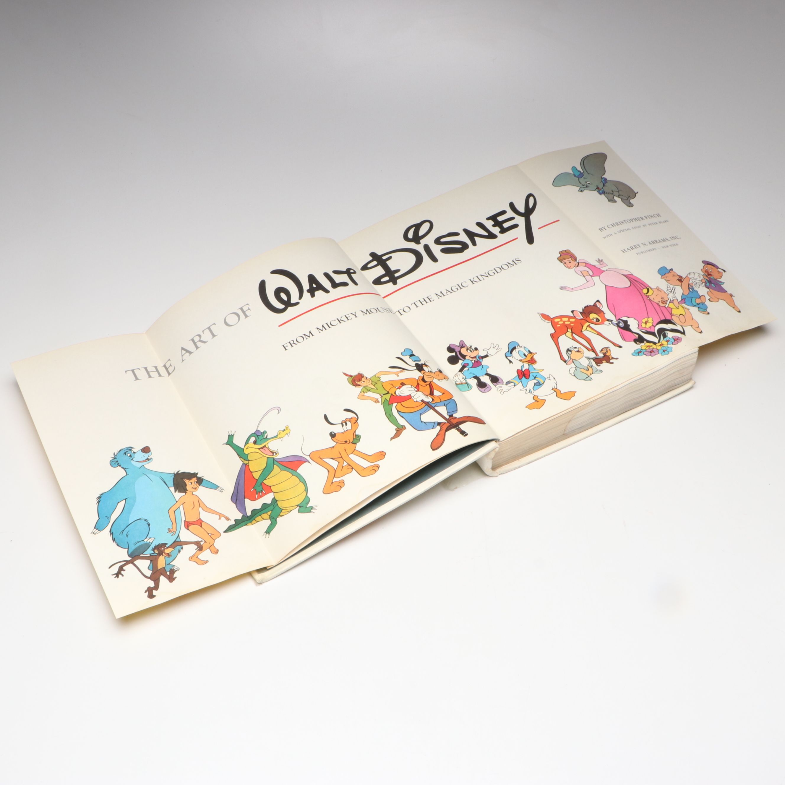 First Edition "The Art of Walt Disney" by Christopher Finch, 1973