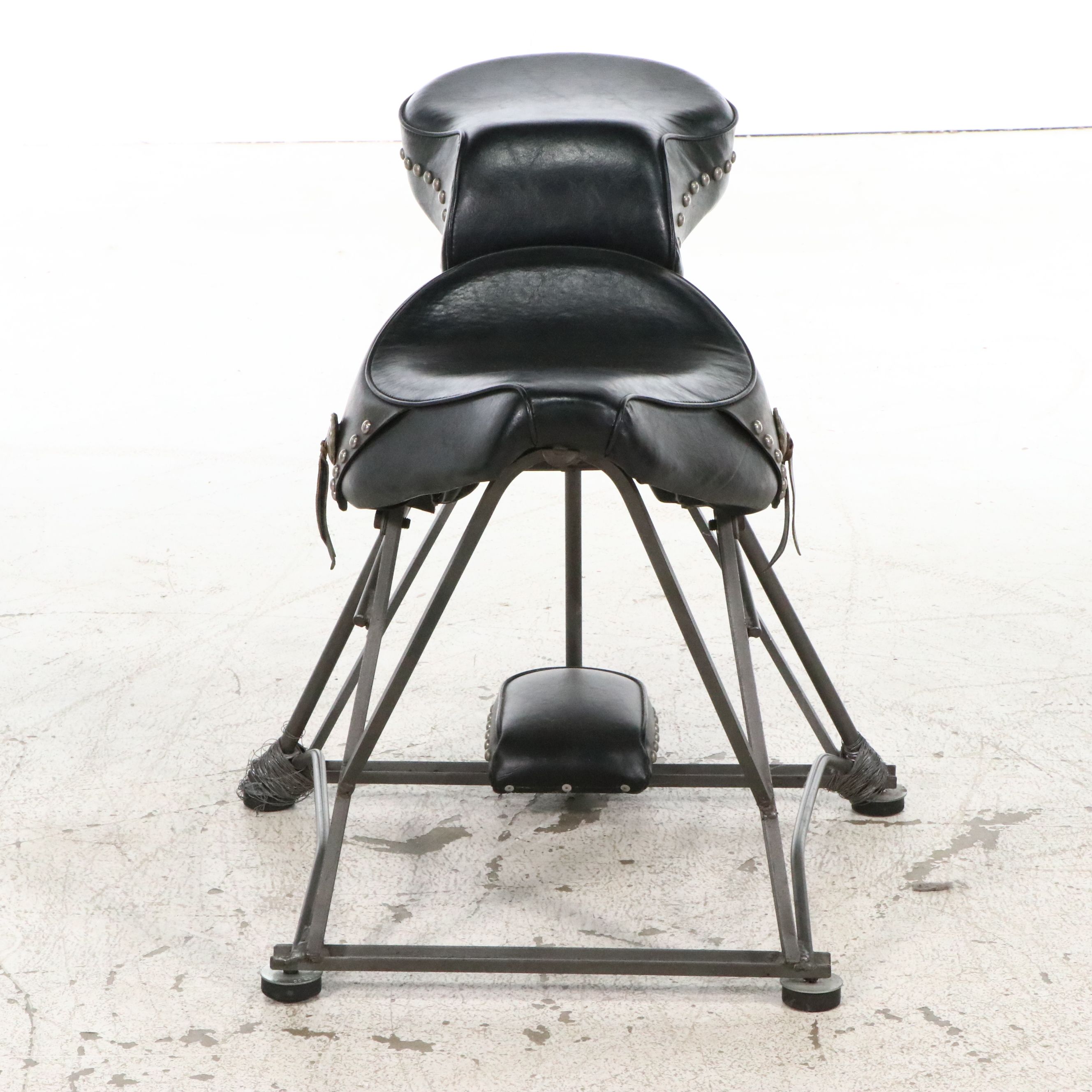 Novelty Motorcycle Seat Bar Stool, Late 20th/Early 21st Century