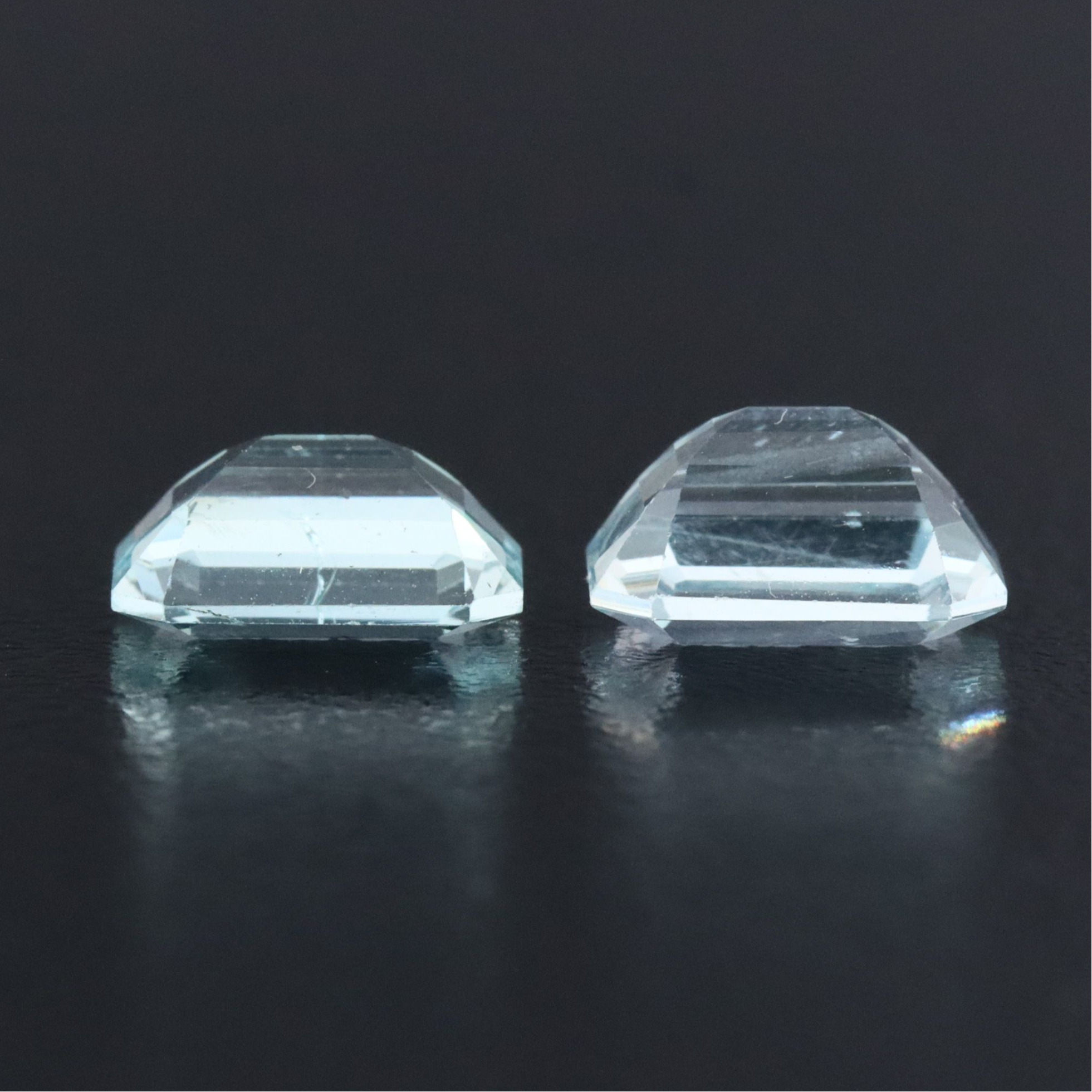 Loose 2.89 CTW Aquamarine Pair