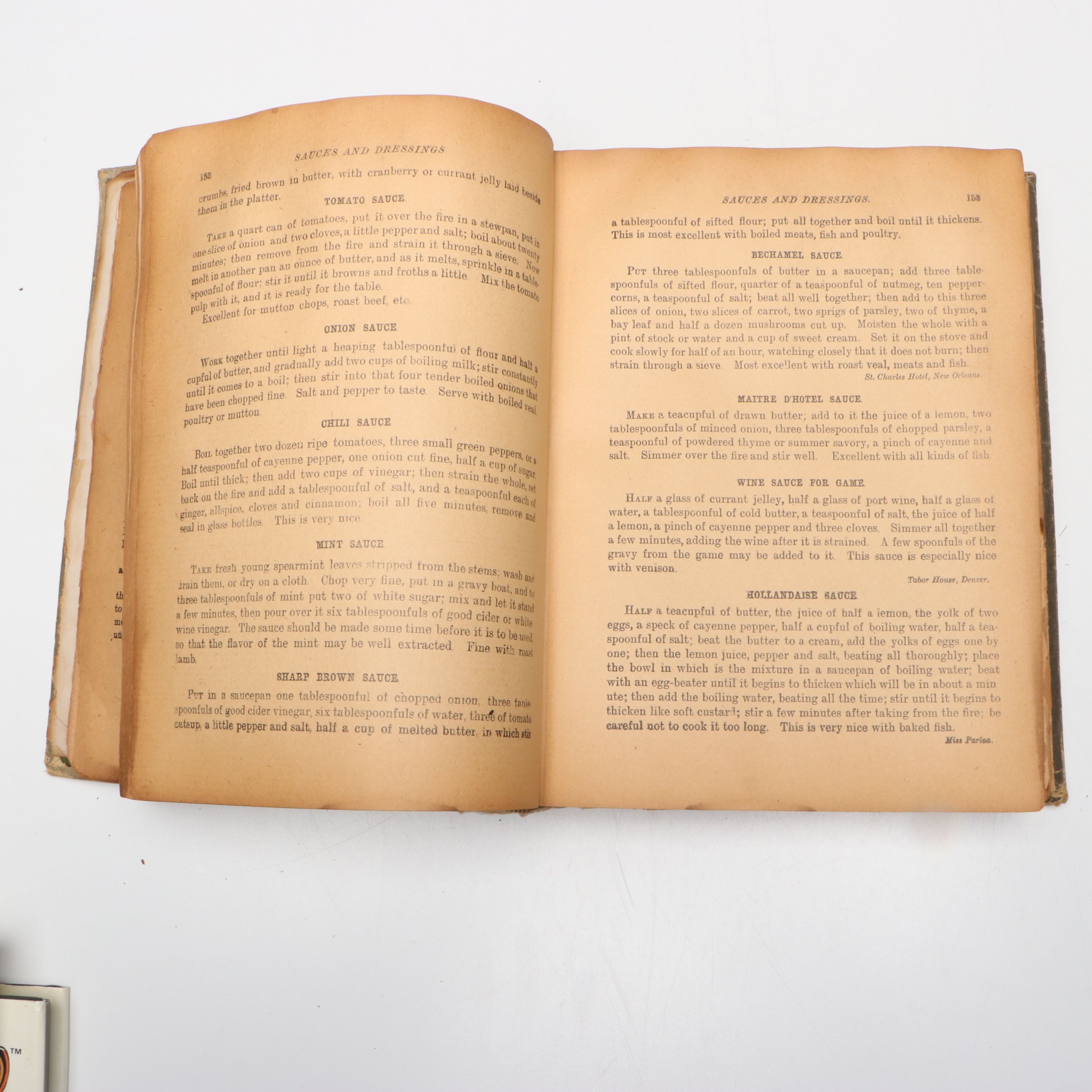 "The White House Cookbook" by Hugo Ziemann and Fanny L. Gillette, 1908