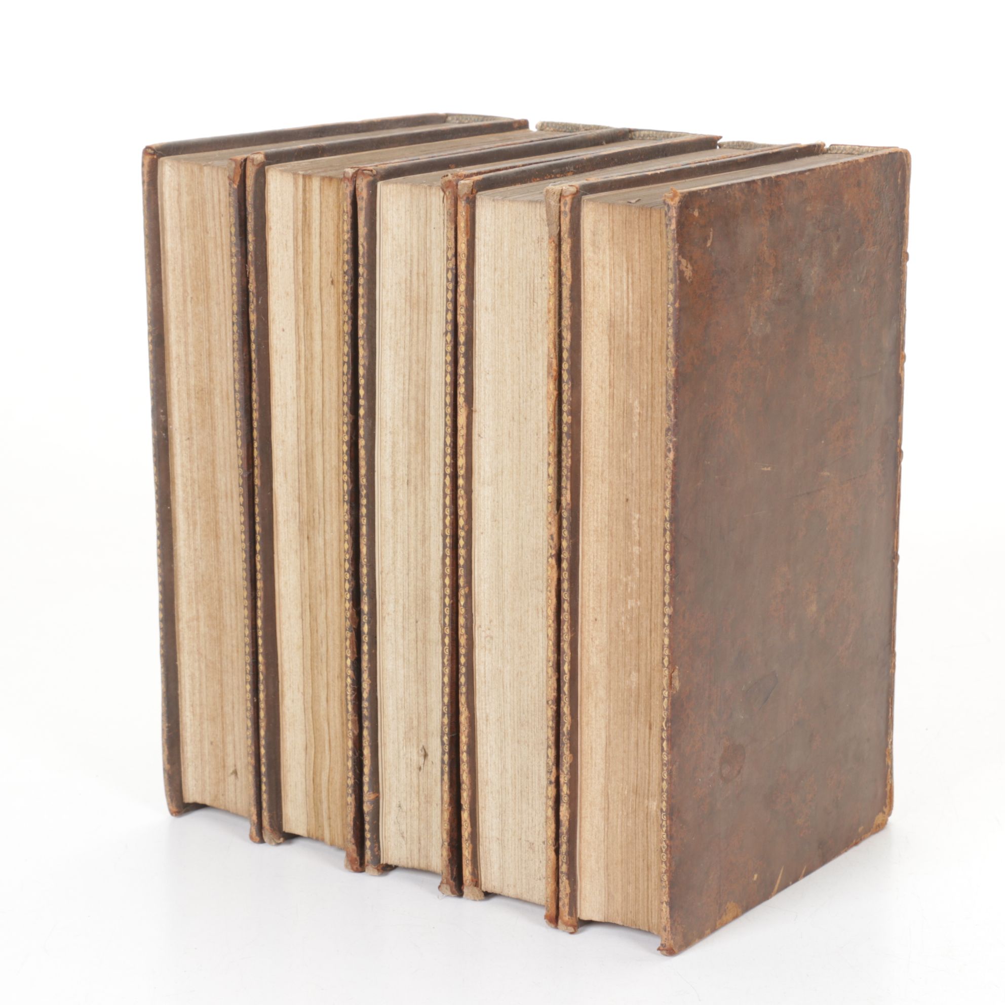 "The Annual Register" Five Volume Collection, Late 18th/Early 19th Century