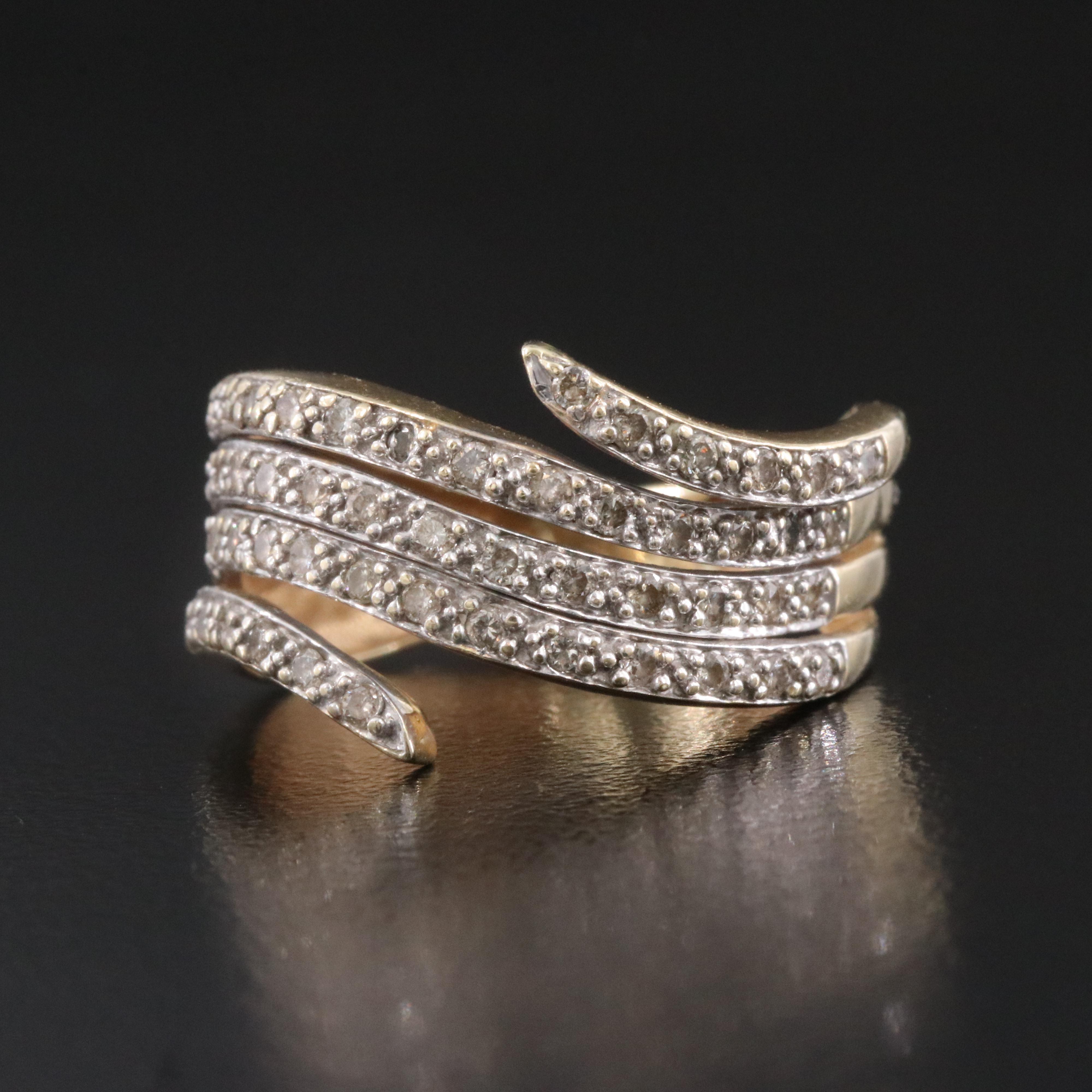 10K 0.56 CTW Diamond Ring