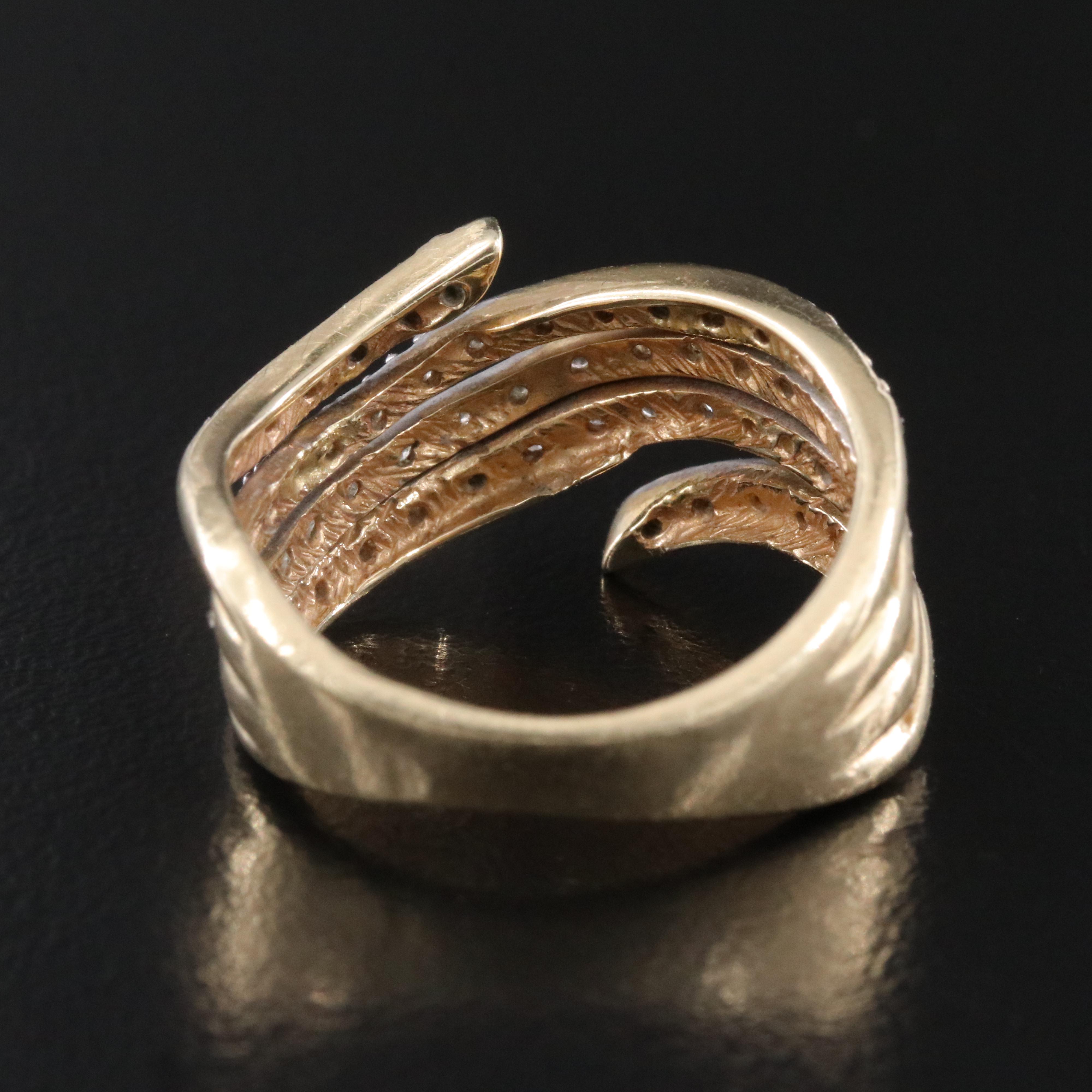 10K 0.56 CTW Diamond Ring