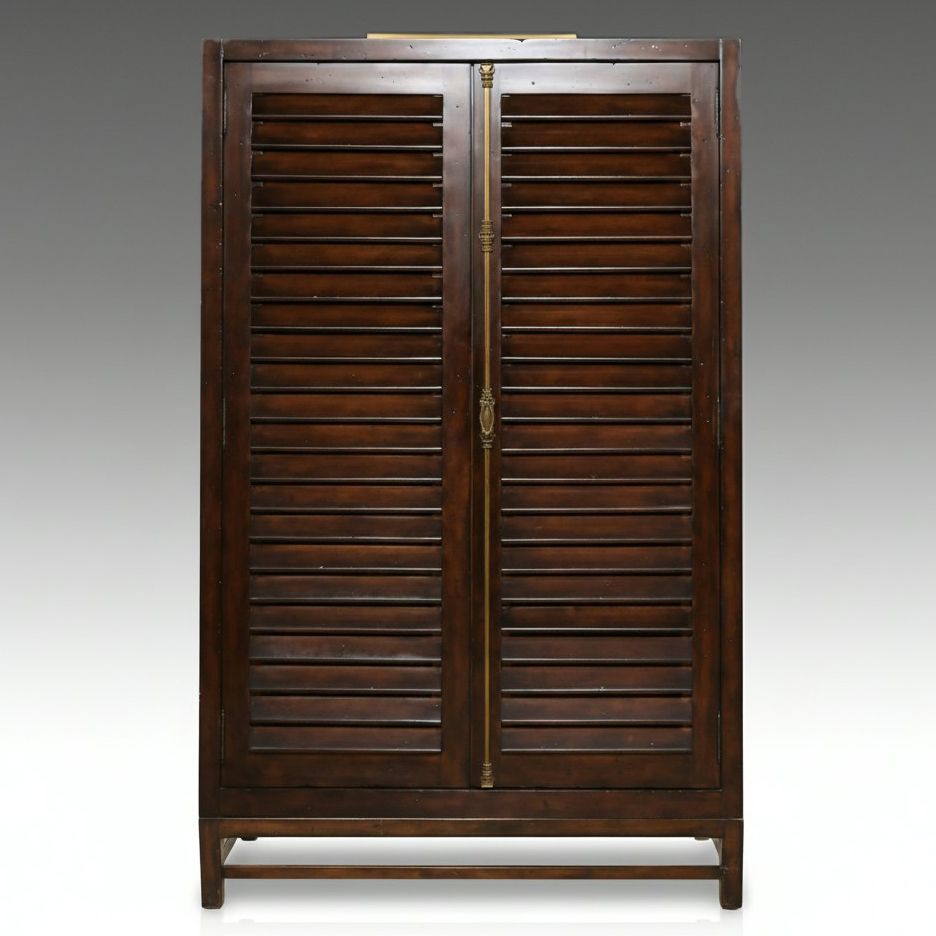Lauren Ralph Lauren for Henredon Plantation Style Mahogany Media Armoire