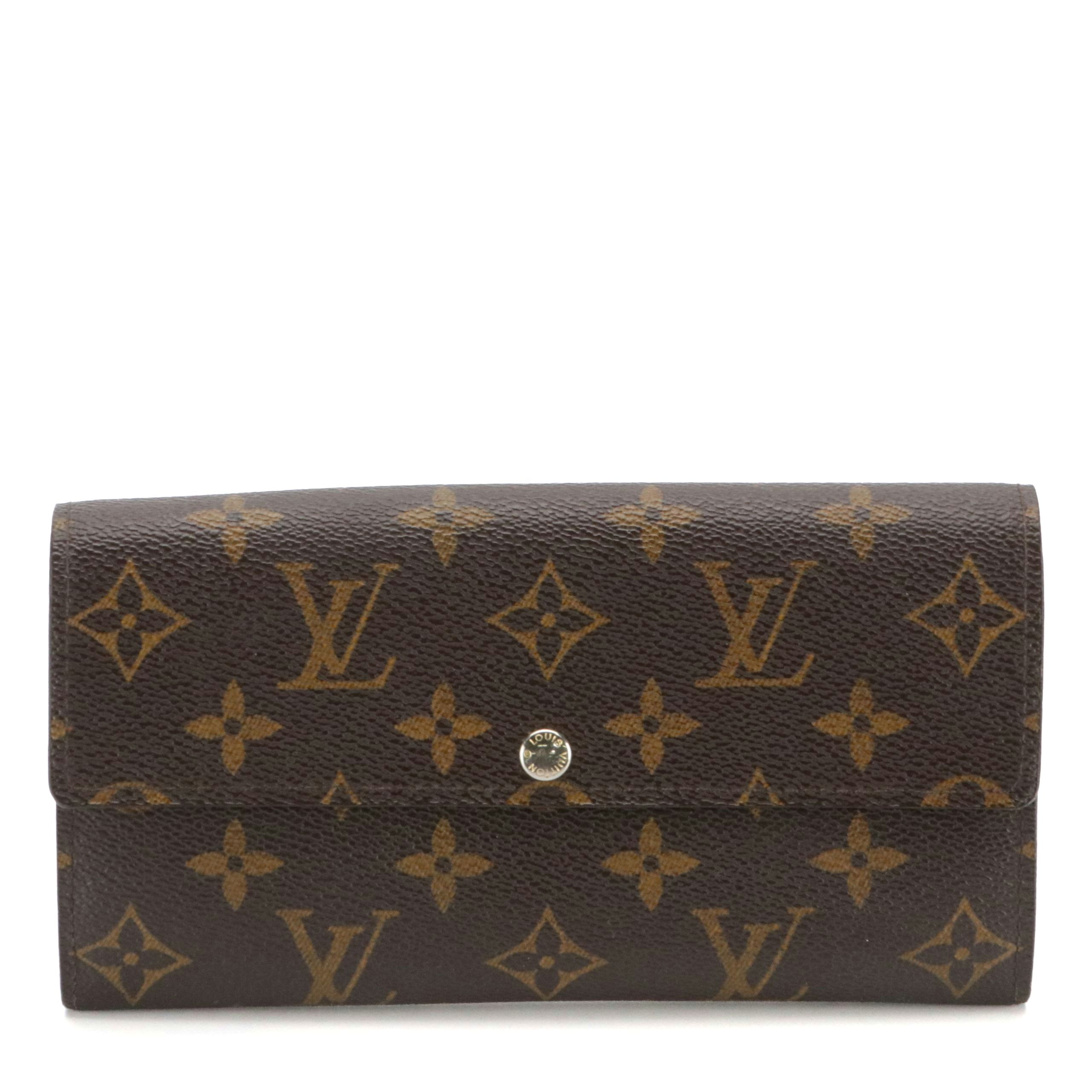Louis Vuitton Pochette Porte-Monnaie, Crédit NM in Monogram Canvas