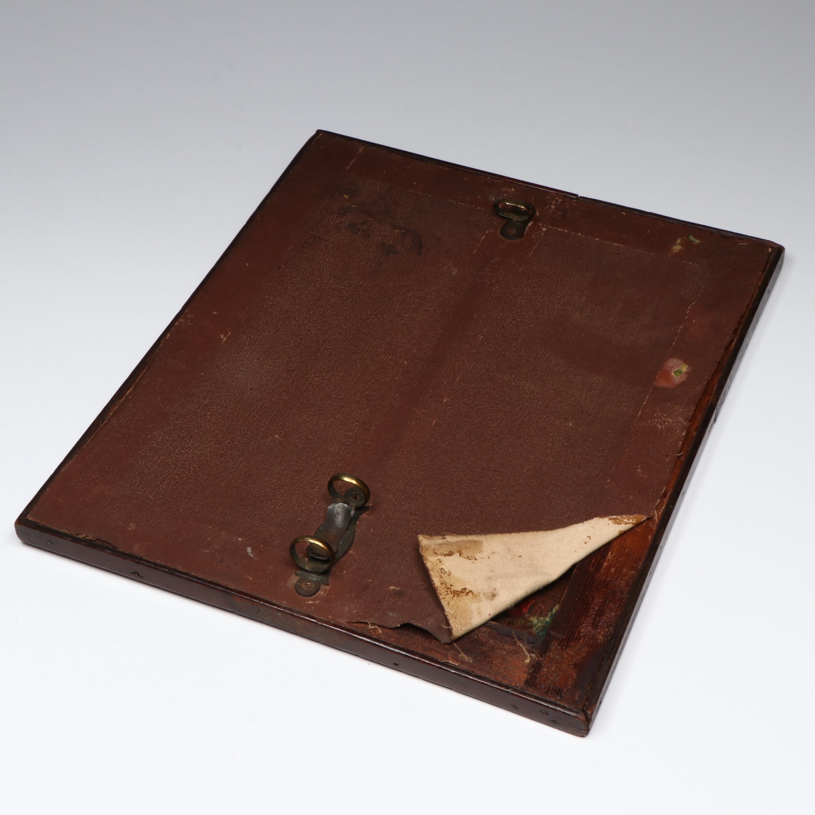 Antique English Needlepoint Firescreen Panel, 18th Century