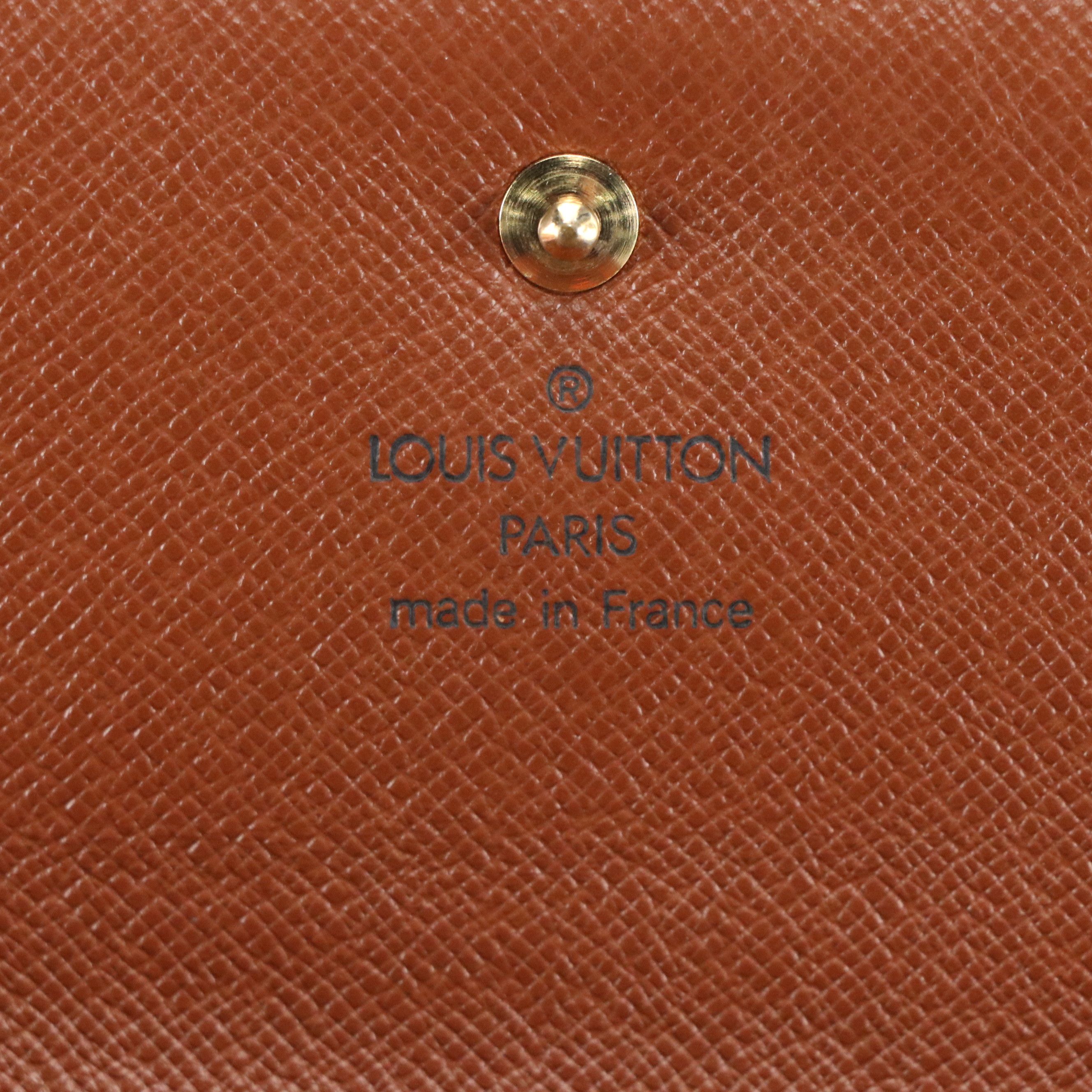 Louis Vuitton Porte-Trésor International in Monogram Canvas