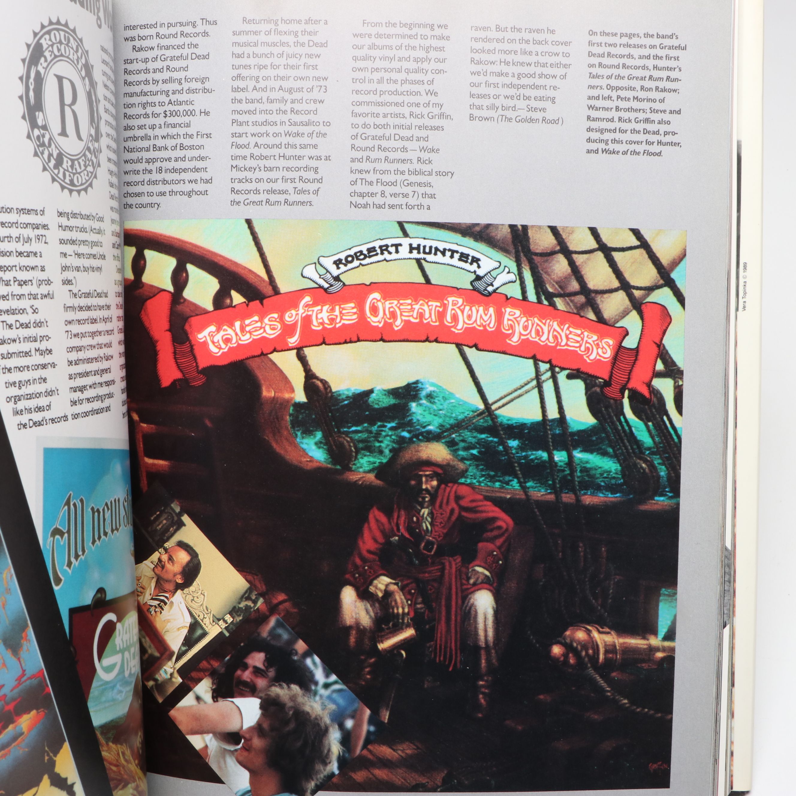 First Printing "Grateful Dead Family Album" by Jerilyn Lee Brandelius, 1989