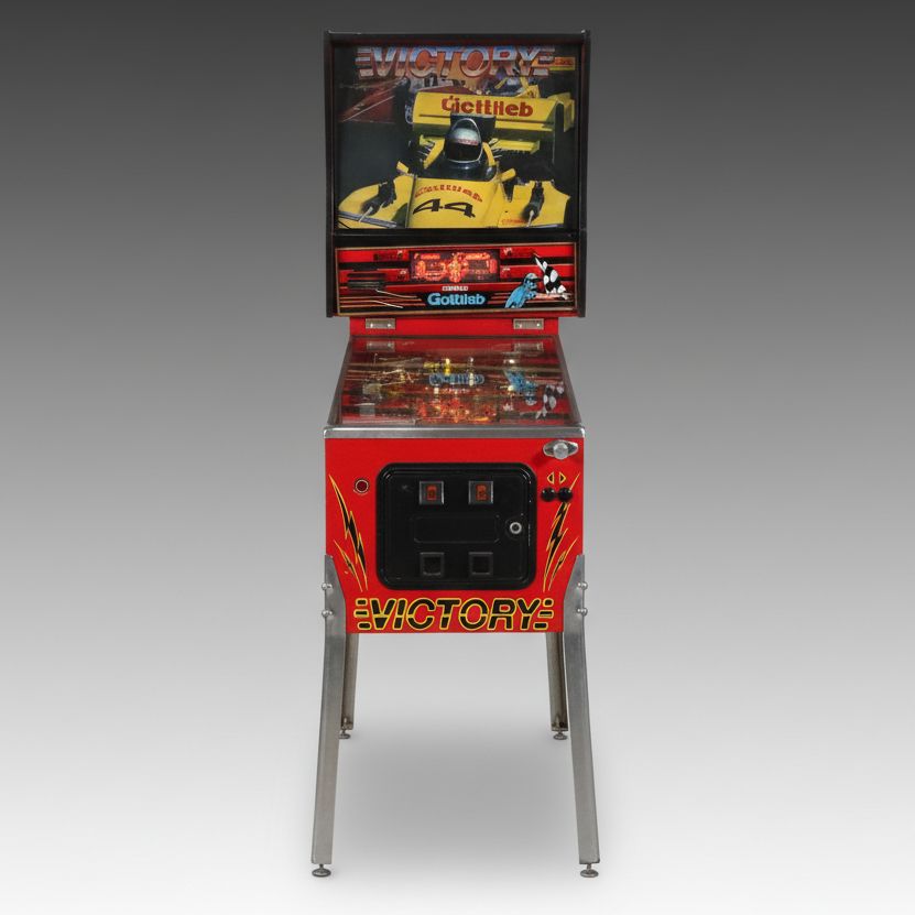 Gottlieb "Victory" Pinball Machine, Circa 1987