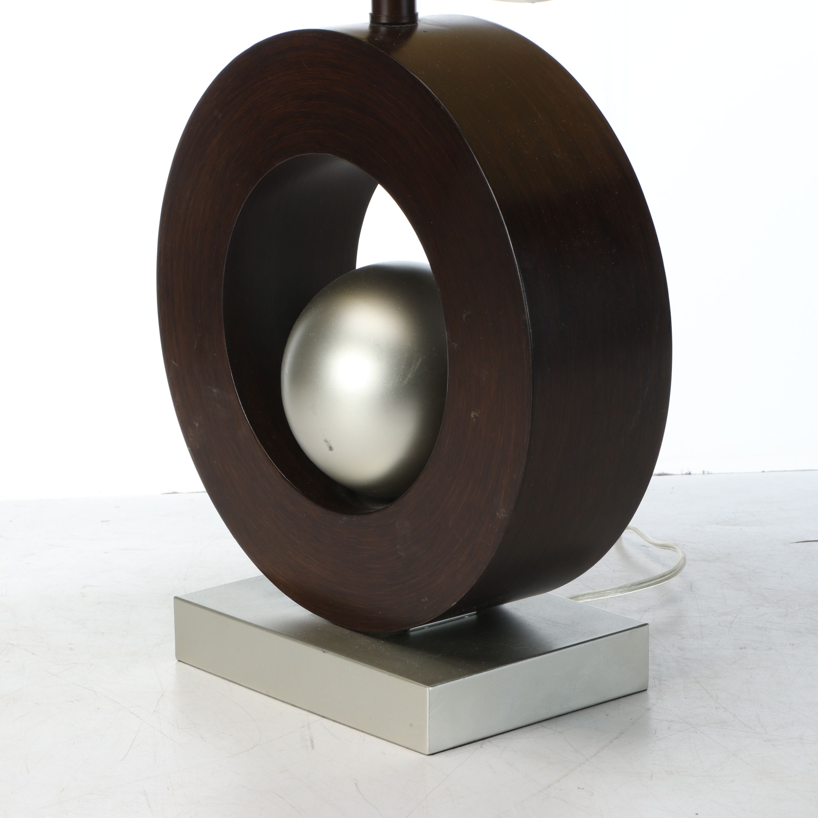 Lite Source Postmodern "Illumine" Table Lamp with Cotton Shade, 2007