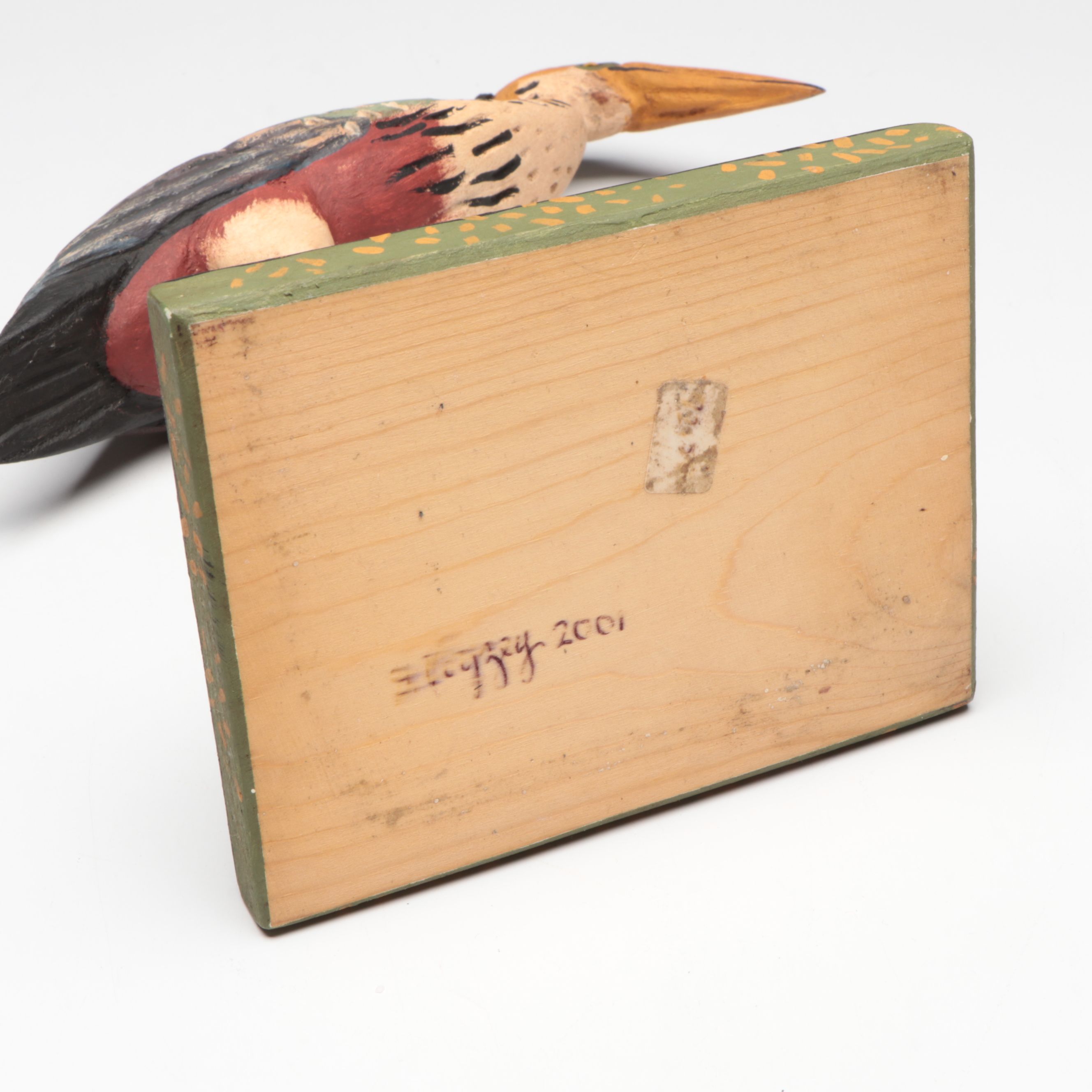 George Voyzey Folk Art Handcrafted Wood Shorebirds