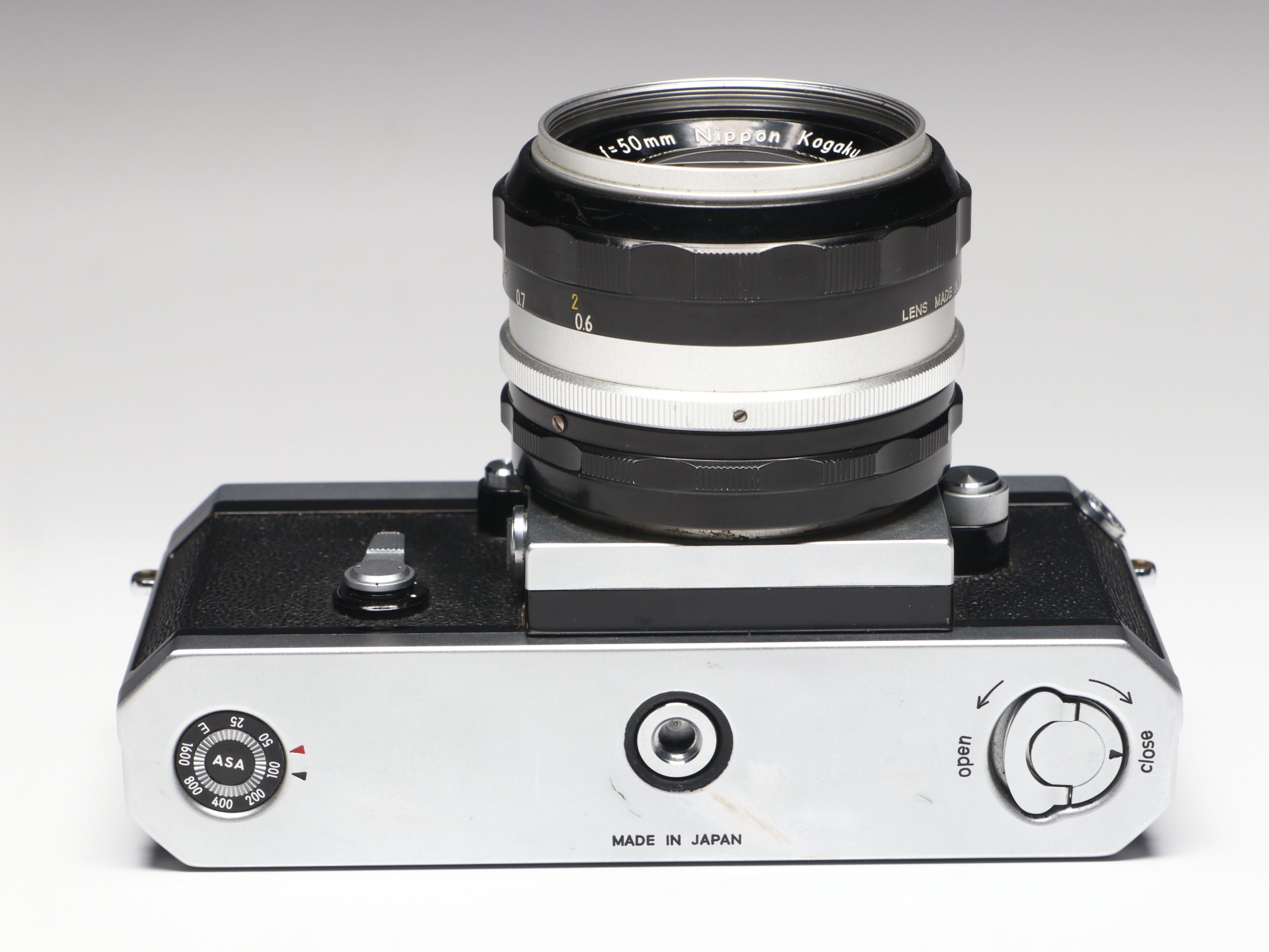 Nikon F, 50mm 1.4 Lens, Nikon F Nikkormat Photography Handbook and Nikon Items