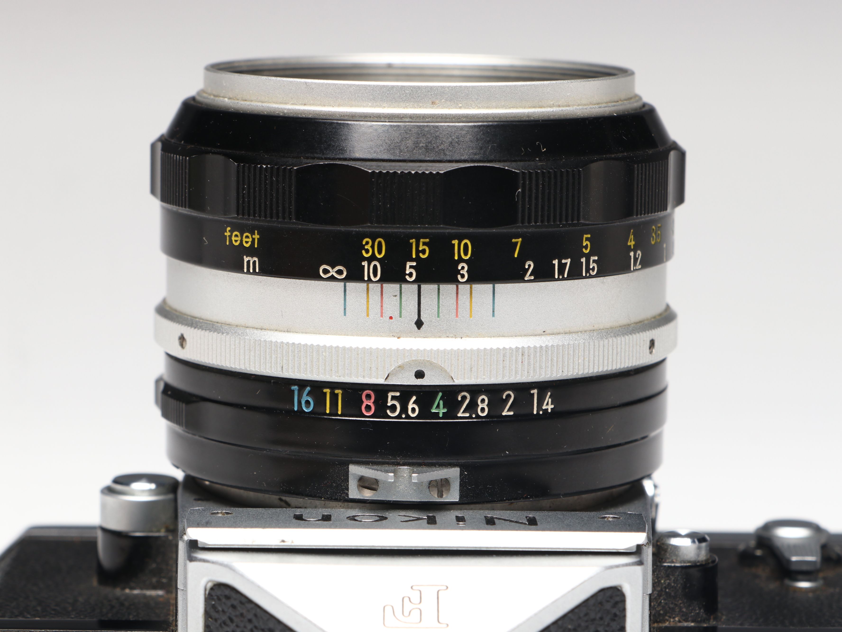 Nikon F, 50mm 1.4 Lens, Nikon F Nikkormat Photography Handbook and Nikon Items