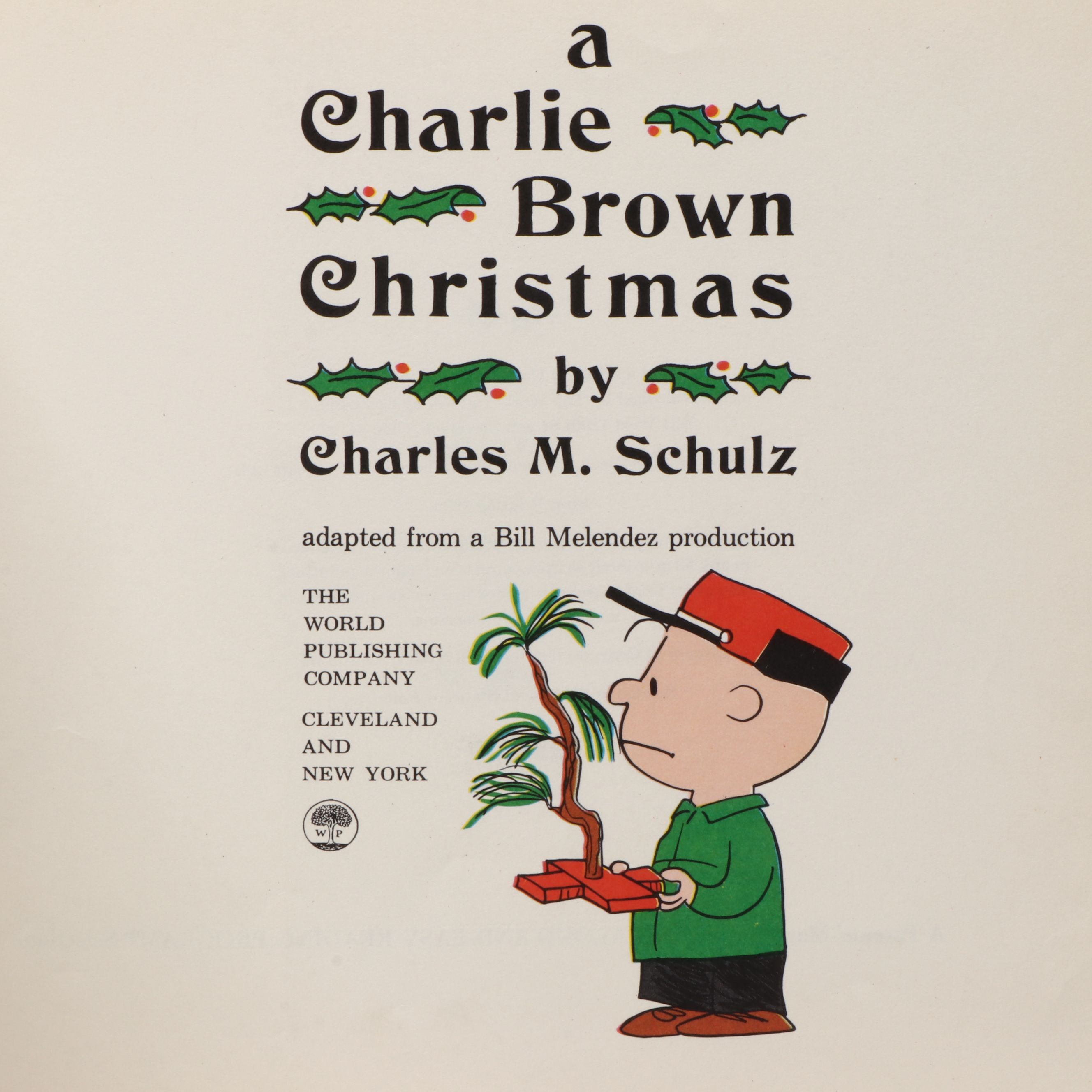 First Printing "A Charlie Brown Christmas" by Charles M. Schulz, 1965