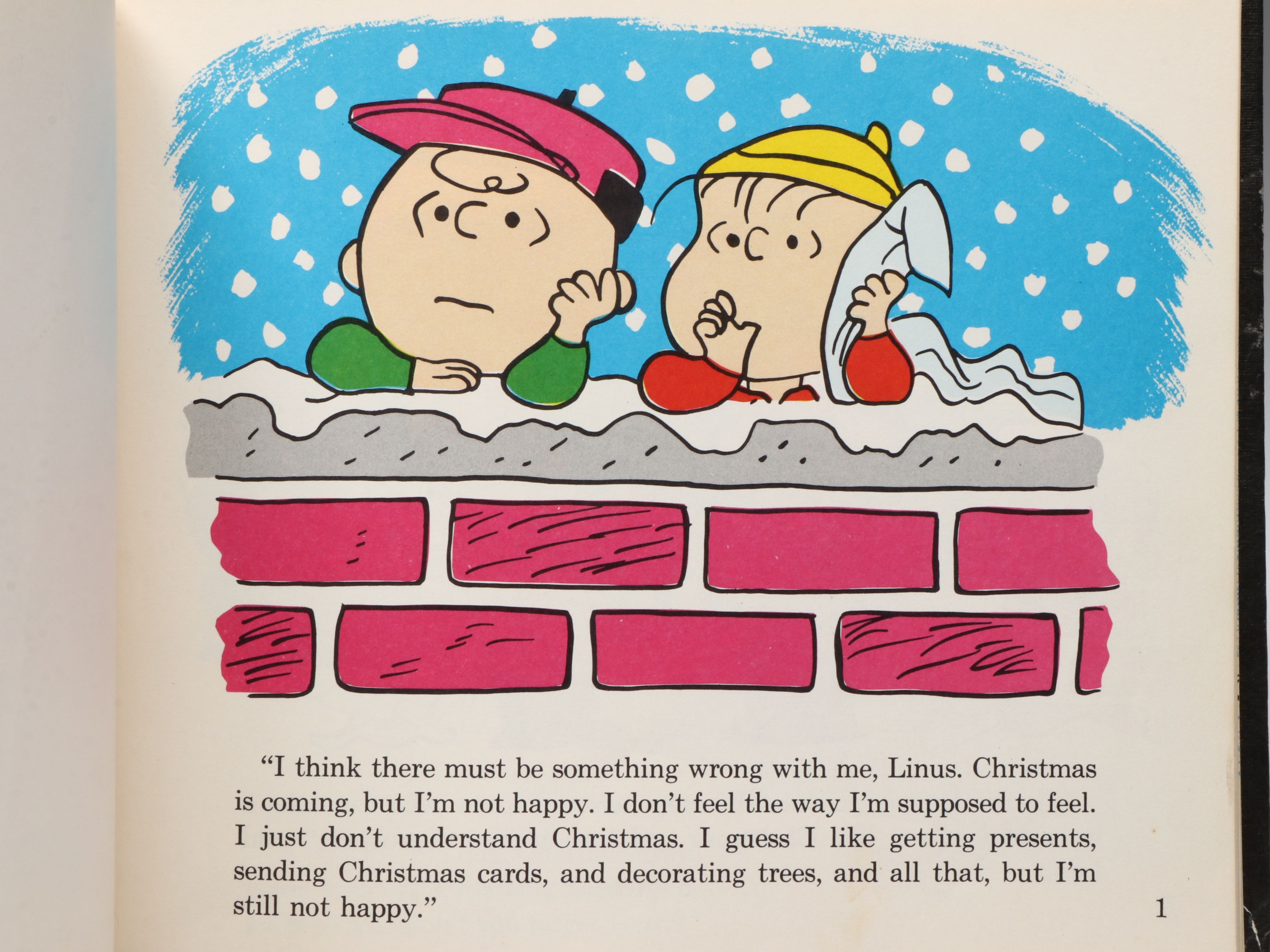 First Printing "A Charlie Brown Christmas" by Charles M. Schulz, 1965