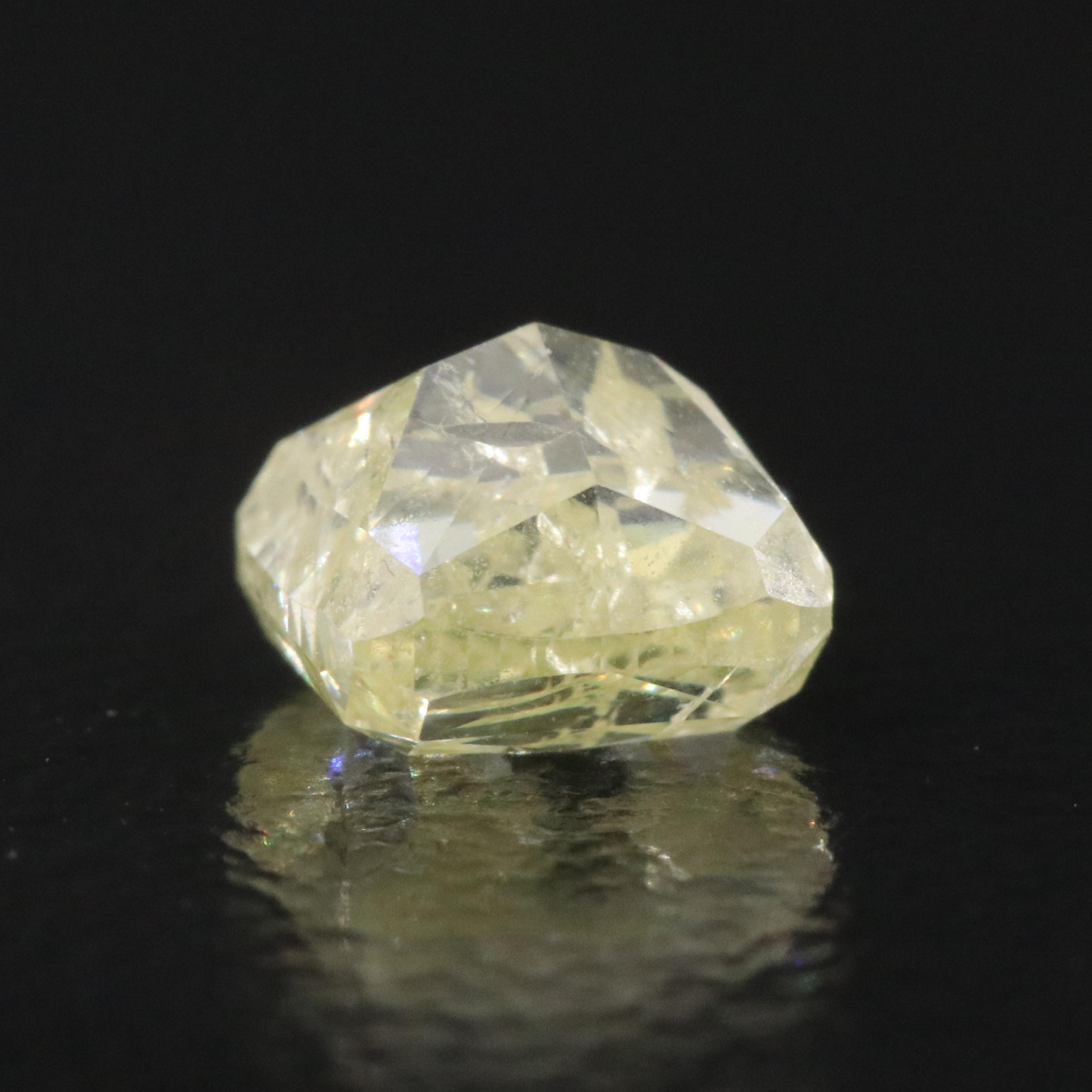 Loose 1.00 CT Fancy Yellow Diamond