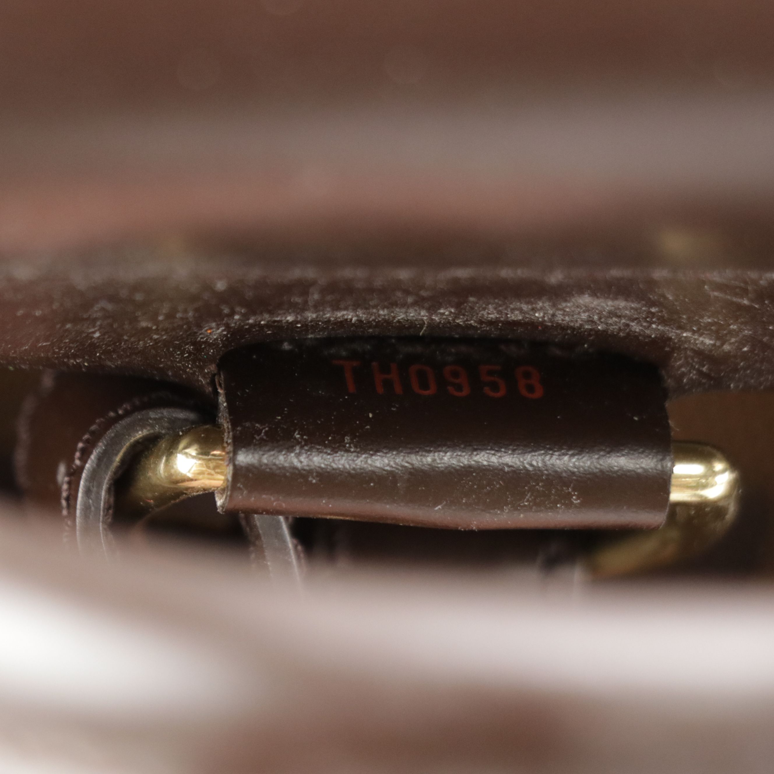 Louis Vuitton Soho Backpack Bag in Damier Ebene Canvas and Leather Trim