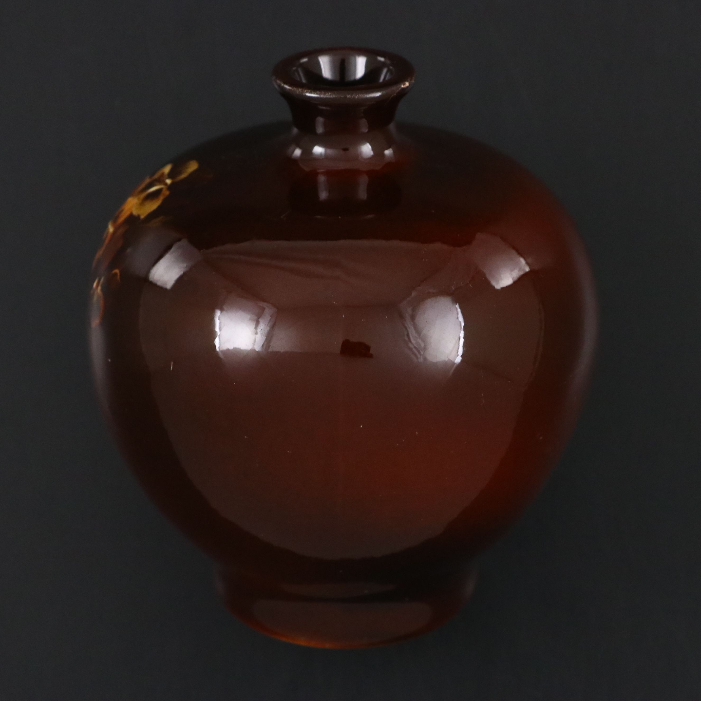 Weller Pottery Louwelsa Floral Ceramic Vase, Late 19th/Early 20th Century