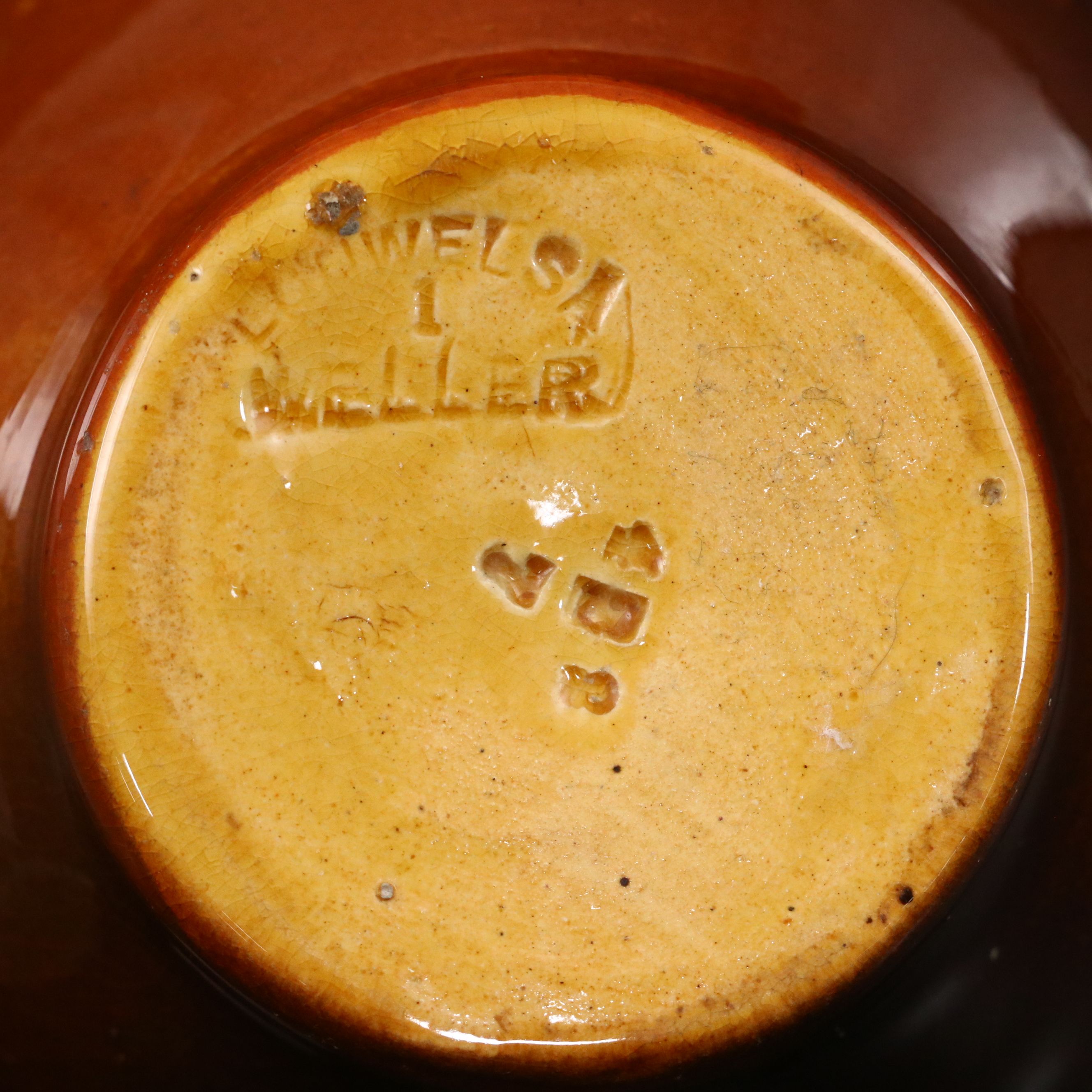 Weller Pottery Louwelsa Floral Ceramic Vase, Late 19th/Early 20th Century