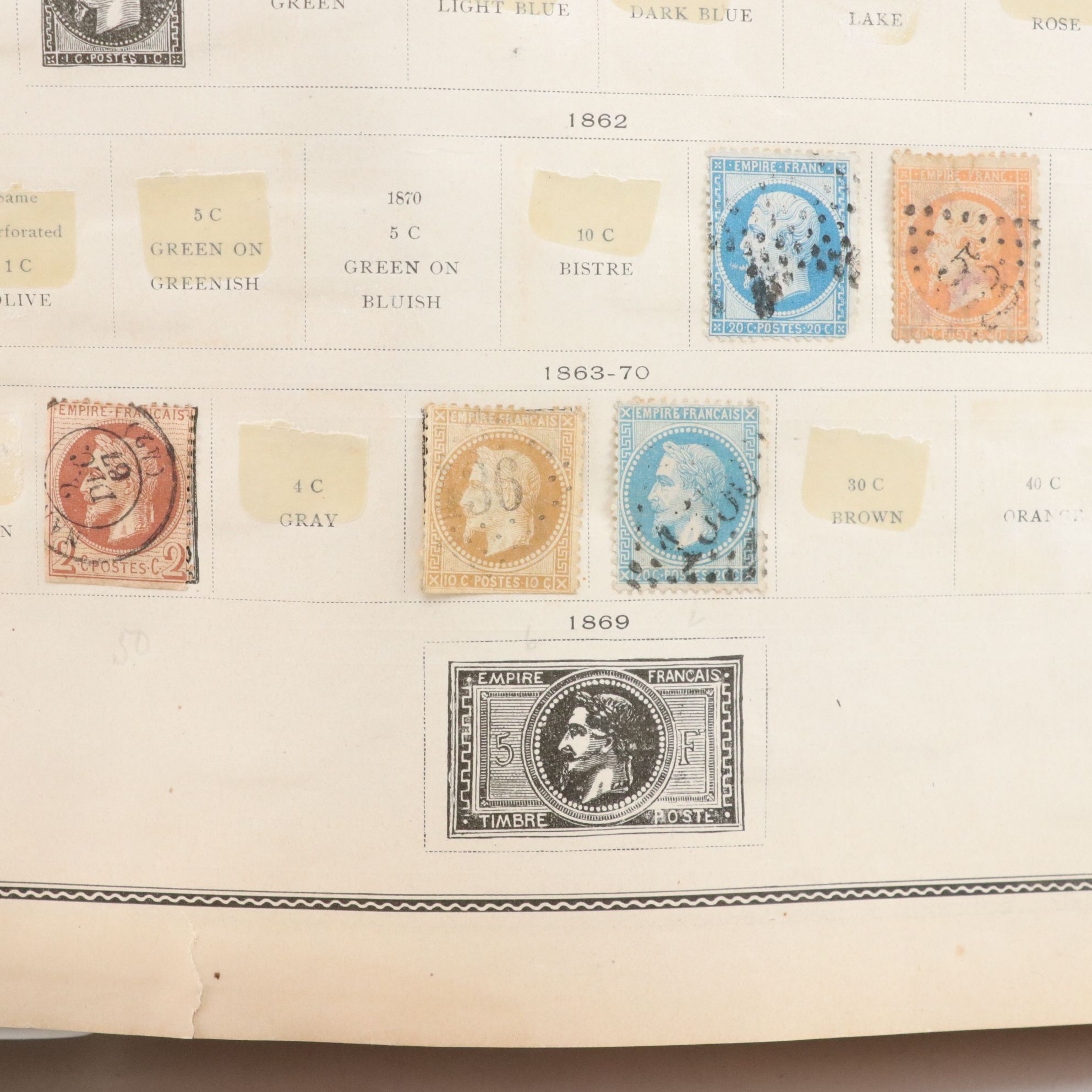 International Stamp Collection with Scott's 1901 Album