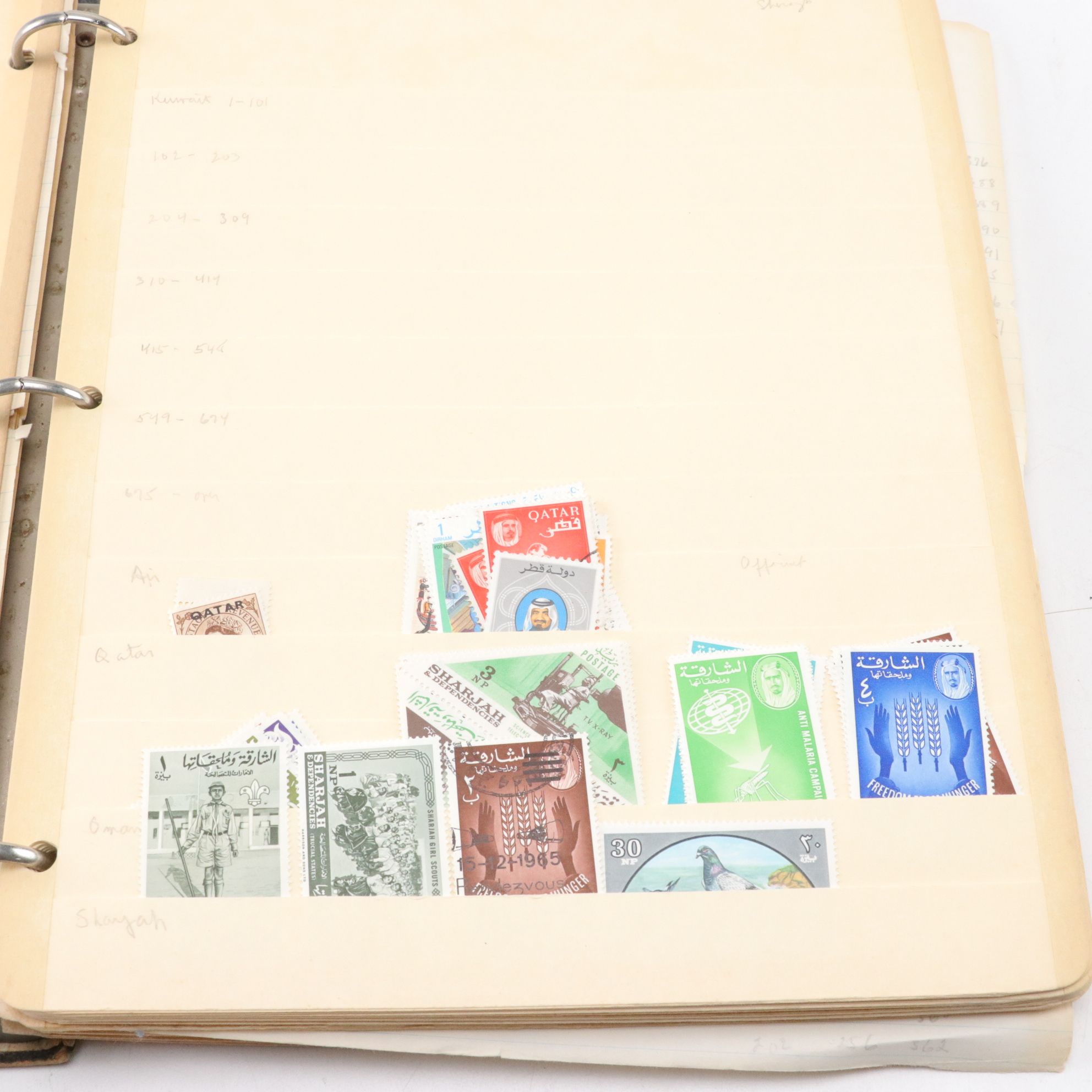 International Stamp Collection with Scott's 1901 Album