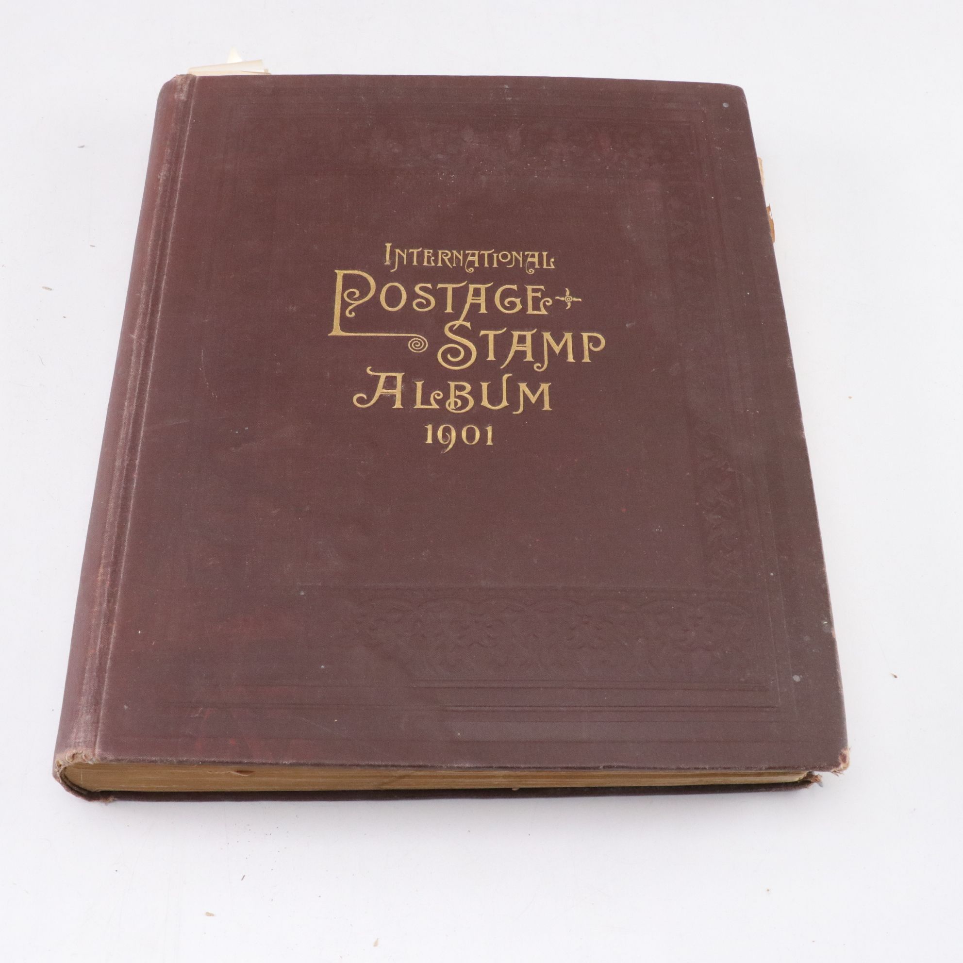International Stamp Collection with Scott's 1901 Album