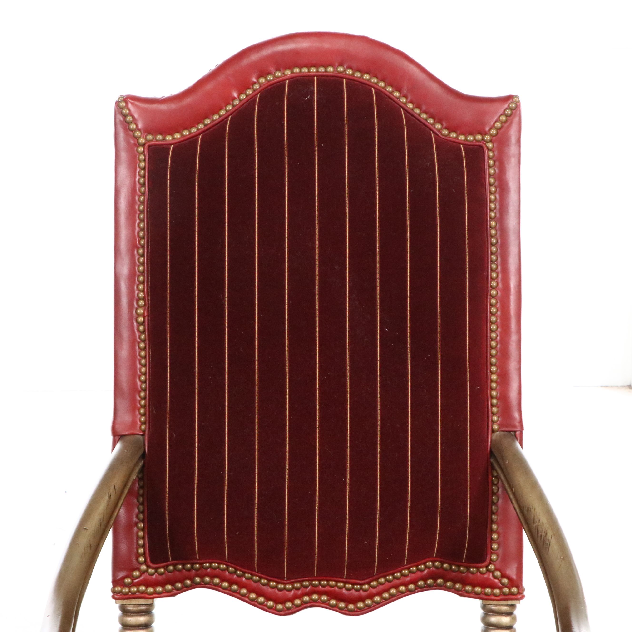 Pair of Giltwood Louis XIV Style Fauteuils à la Reine, 20th Century