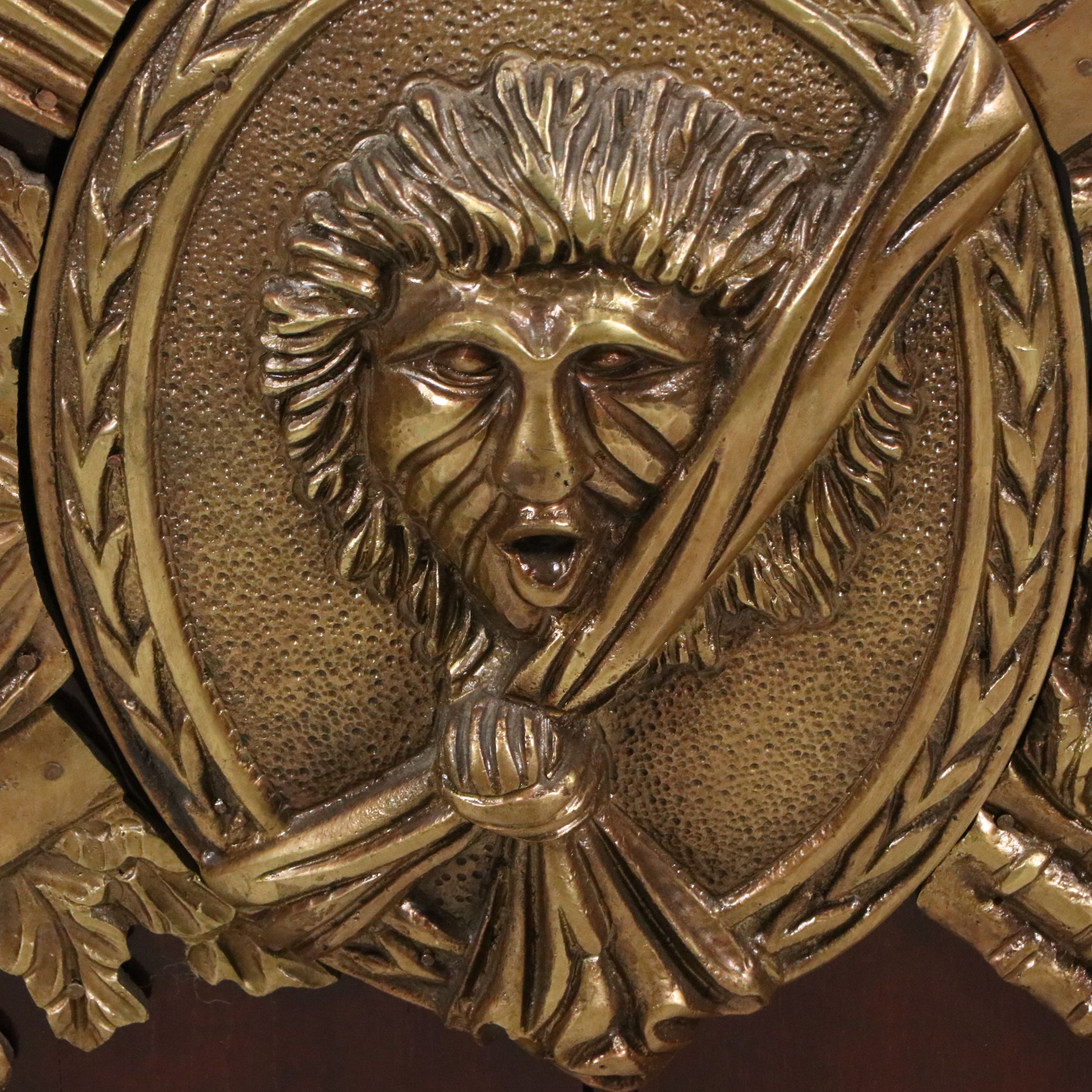 Napoleon III Style Ormolu Mounted Mahogany Buffet with Marble Top