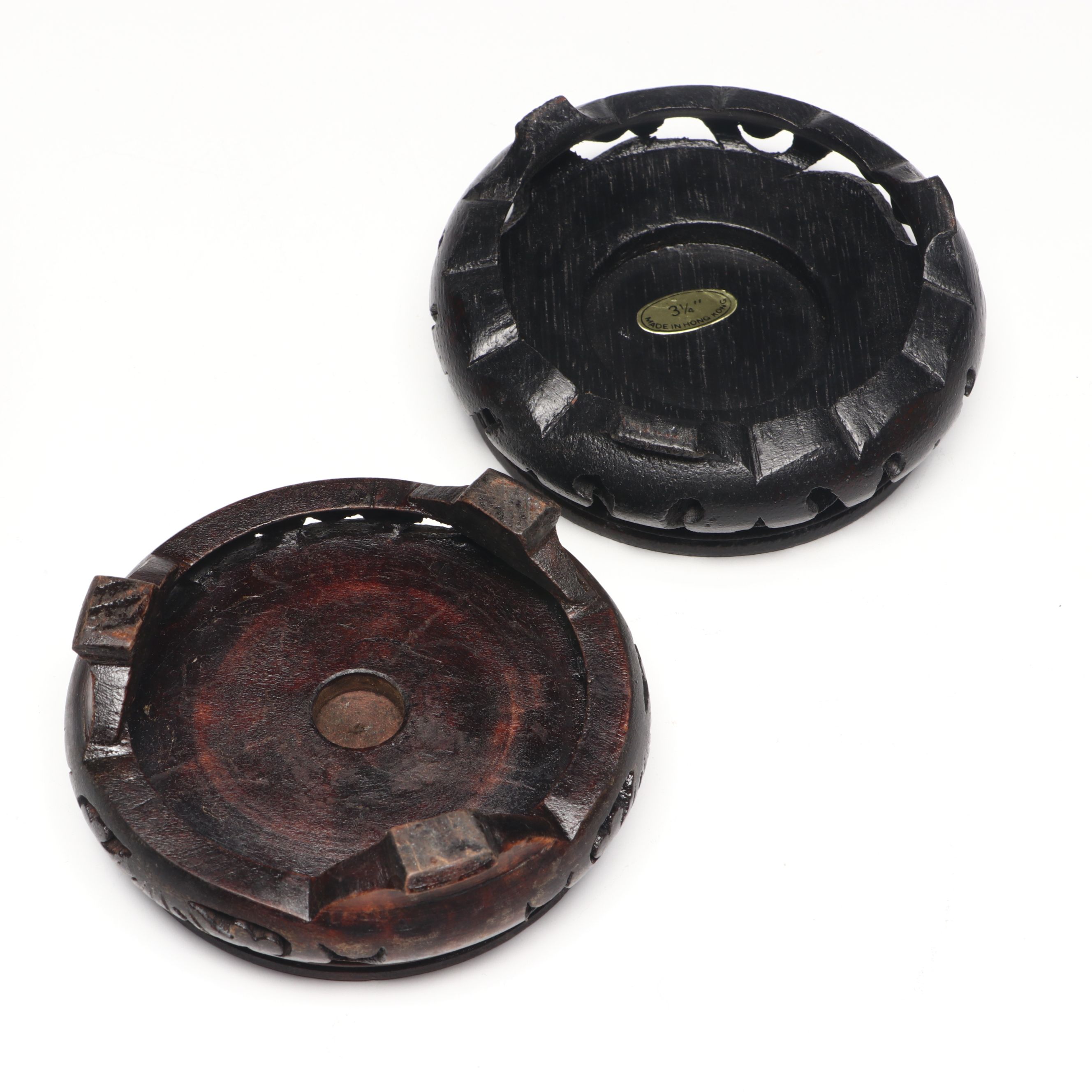 Chinese Floral Cloisonné Vases, Urn and Bowl with Other Glass Clock