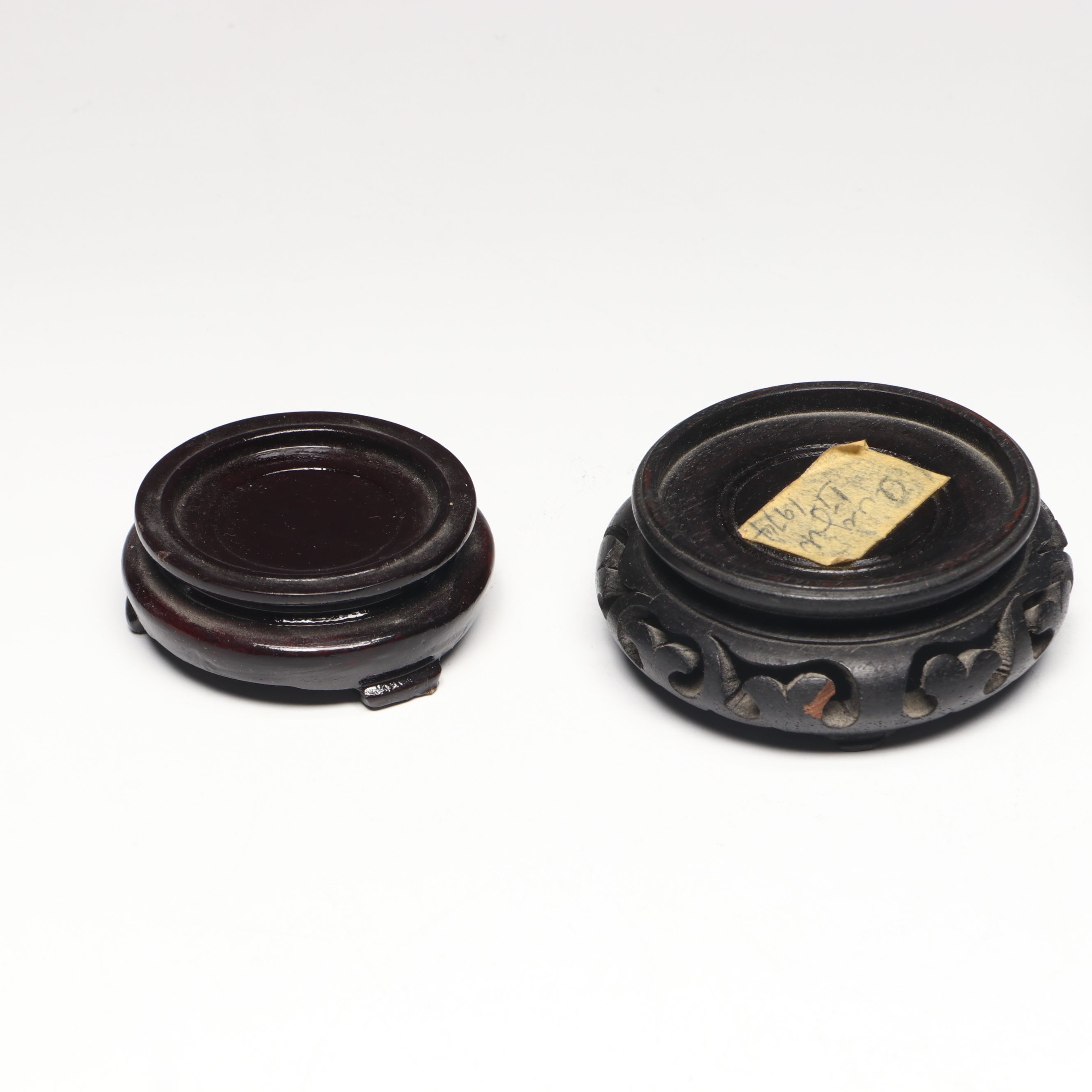 Chinese Floral Cloisonné Vases, Urn and Bowl with Other Glass Clock