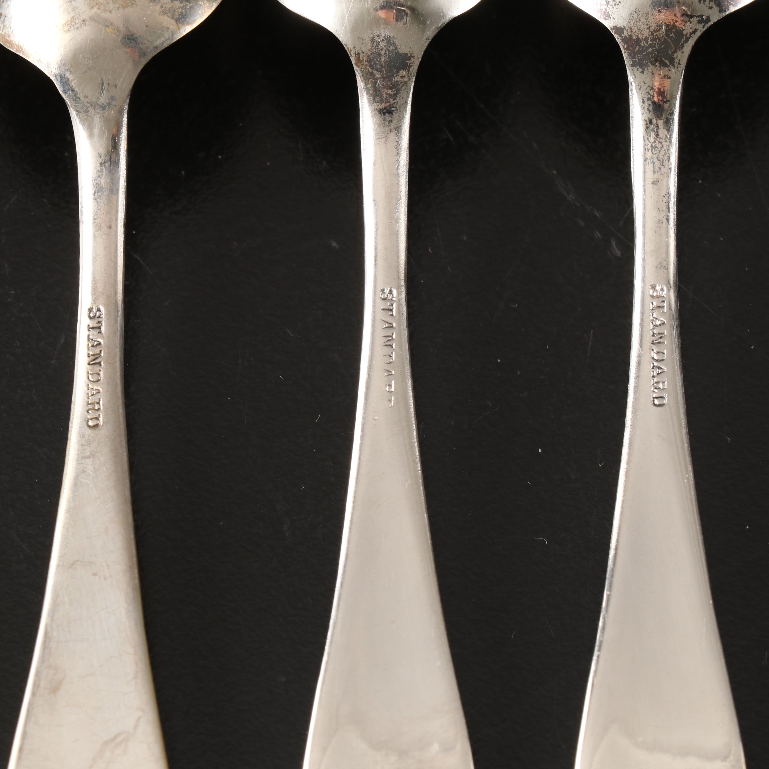 1893 Columbian Exposition Chicago World's Fair Silver Plate Souvenir Spoons