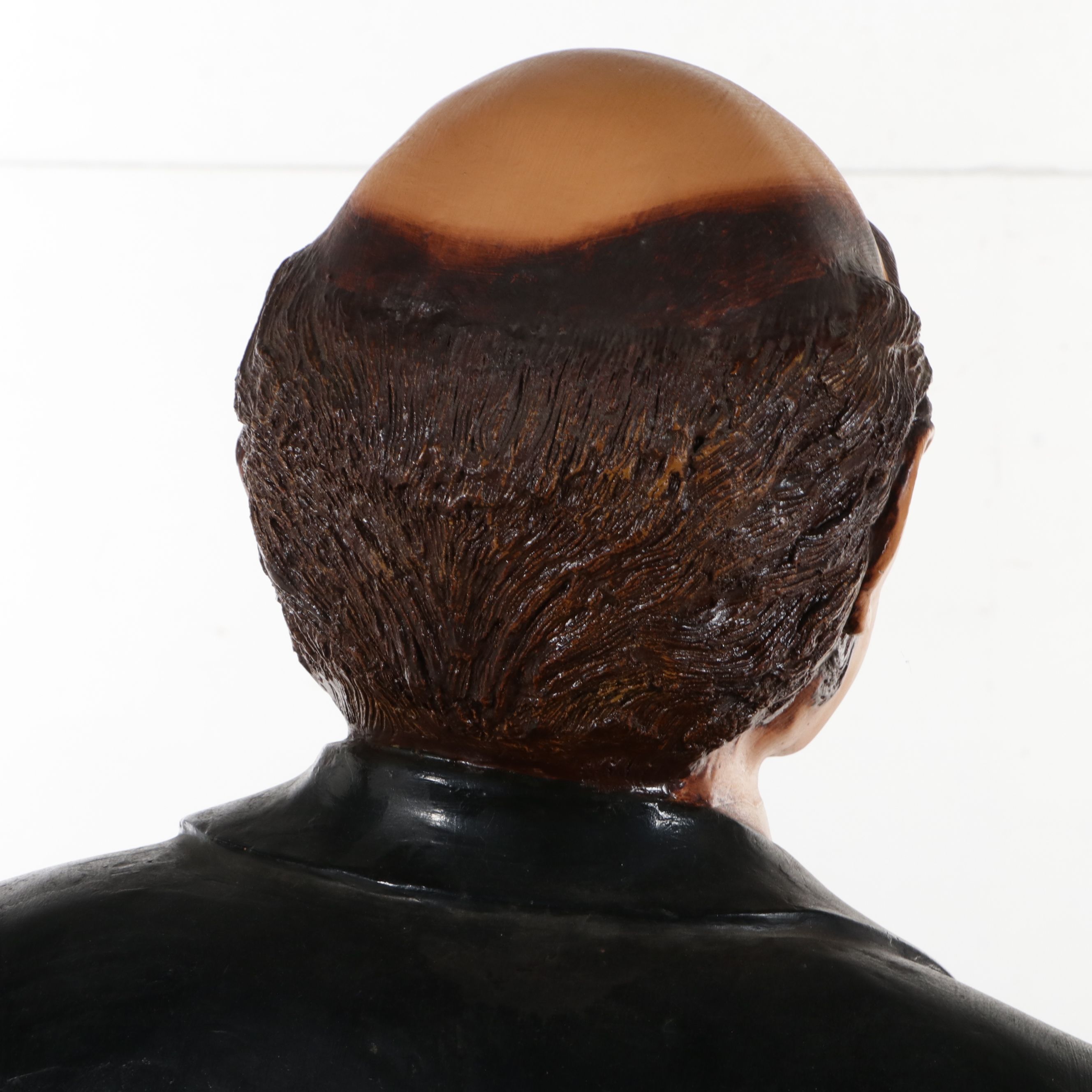 Life-Sized Hand-Painted Butler Statue