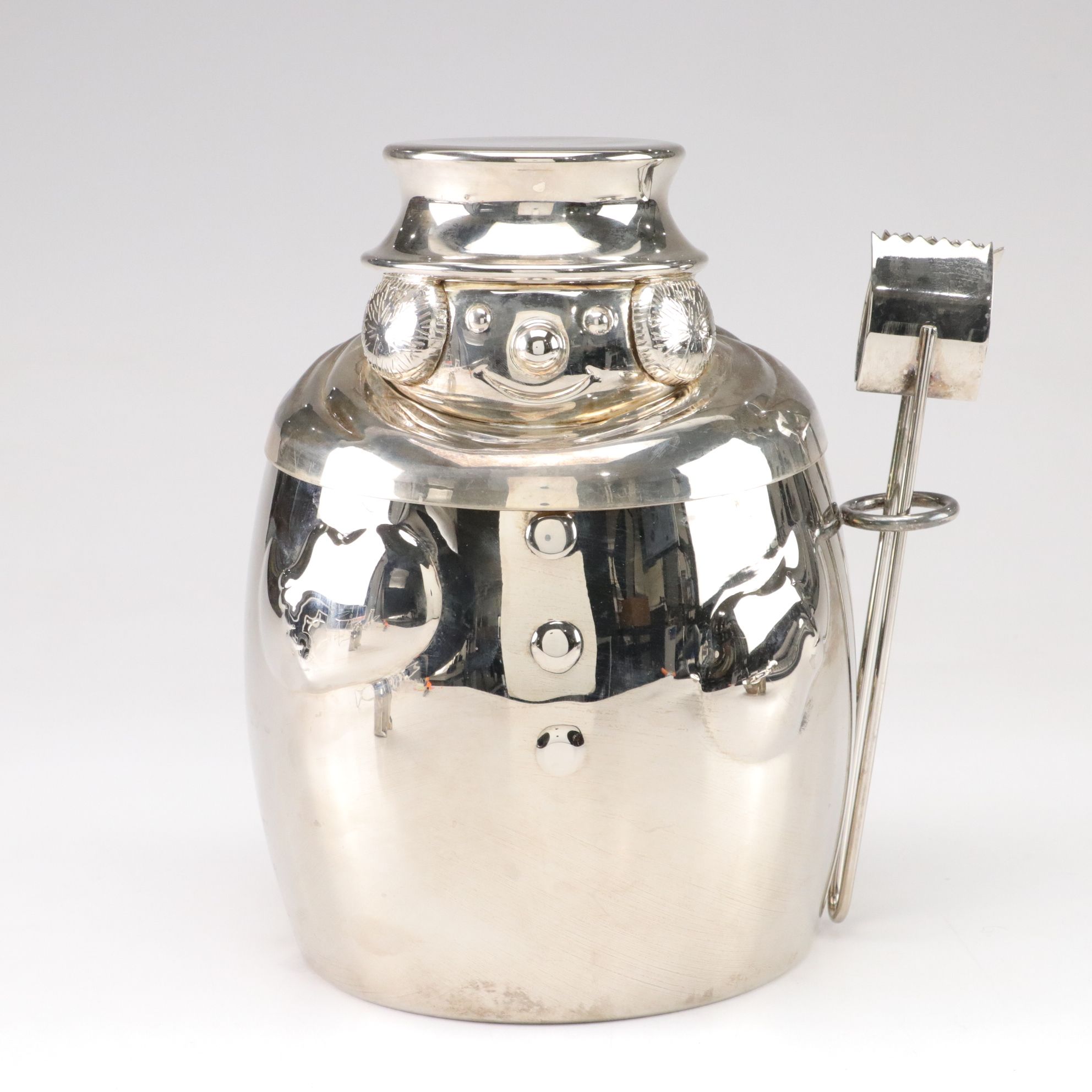 Towle Snowman and Penguin Silver Plate Tableware