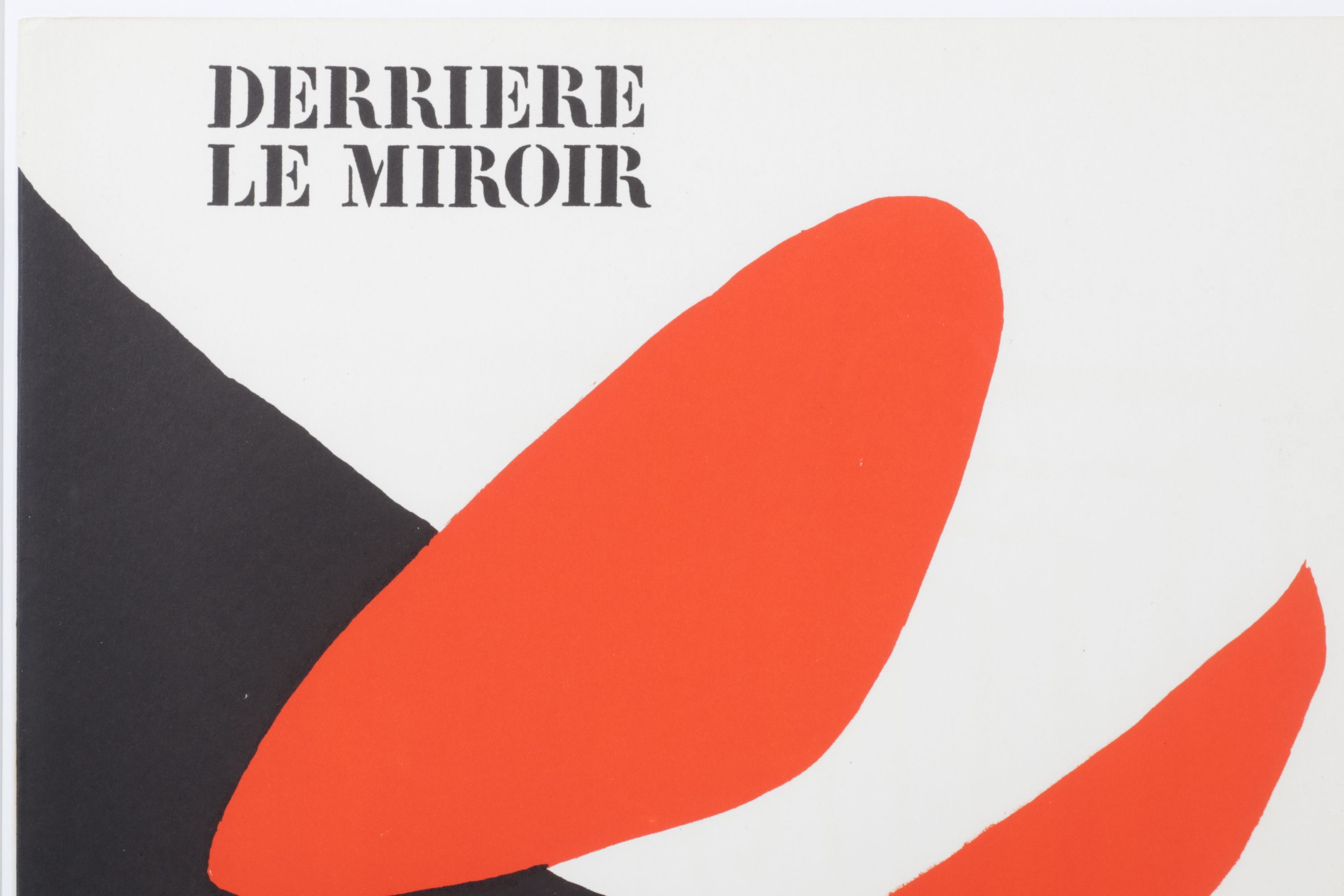 Alexander Calder Lithograph for "Derrière le Miroir #190", 1971