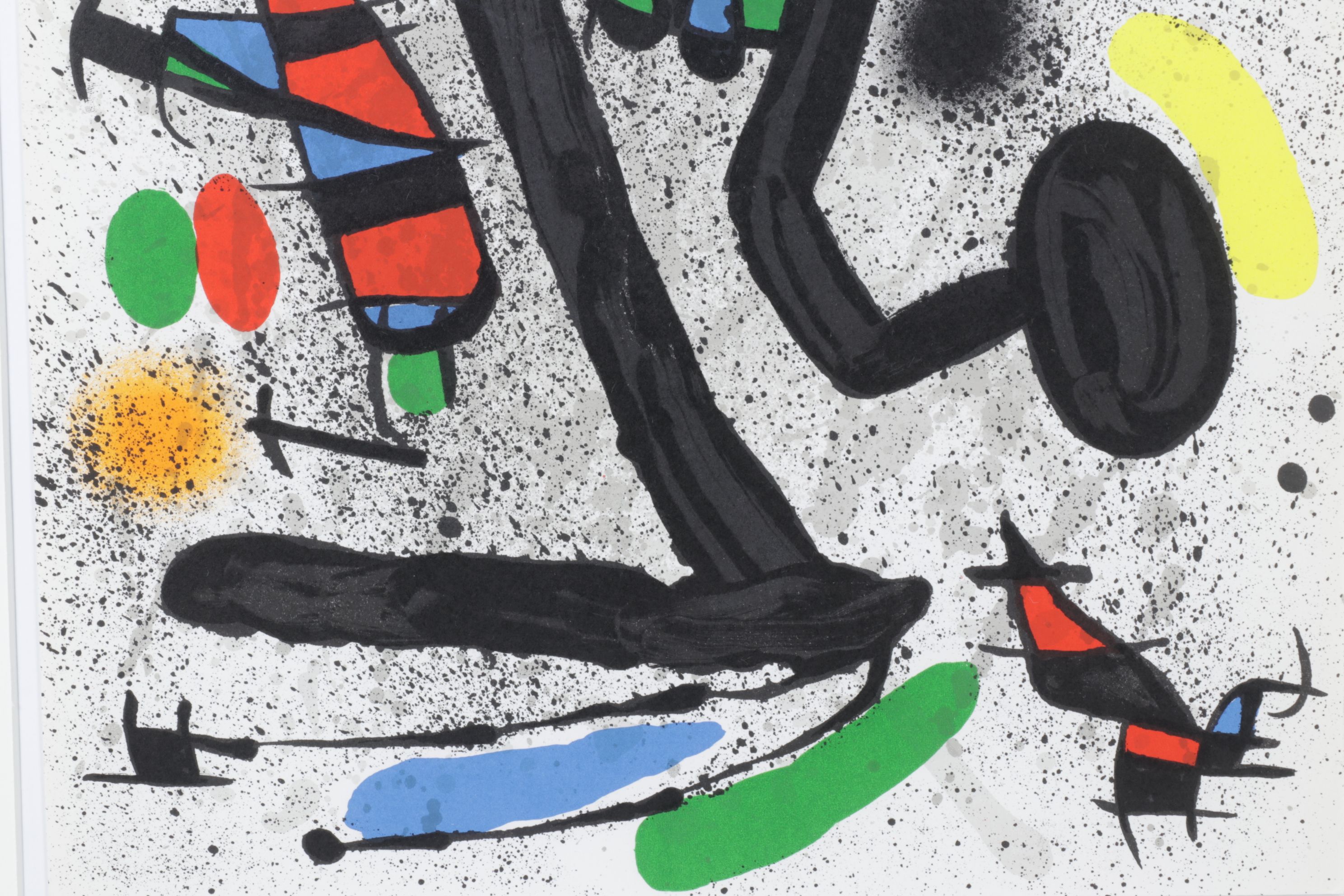 Joan Miró Color Lithograph for "Derrière le Miroir," 1971