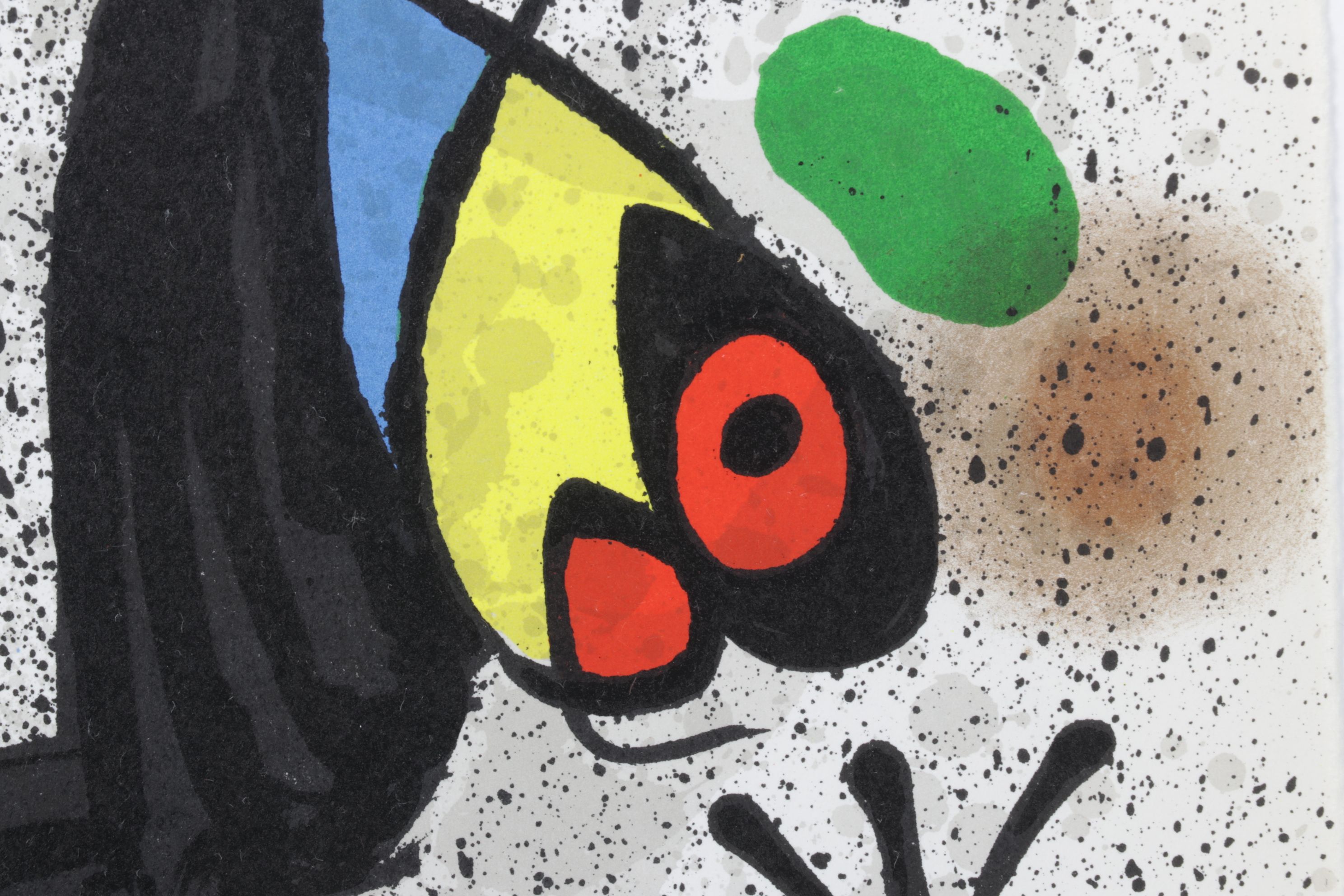 Joan Miró Color Lithograph for "Derrière le Miroir," 1971