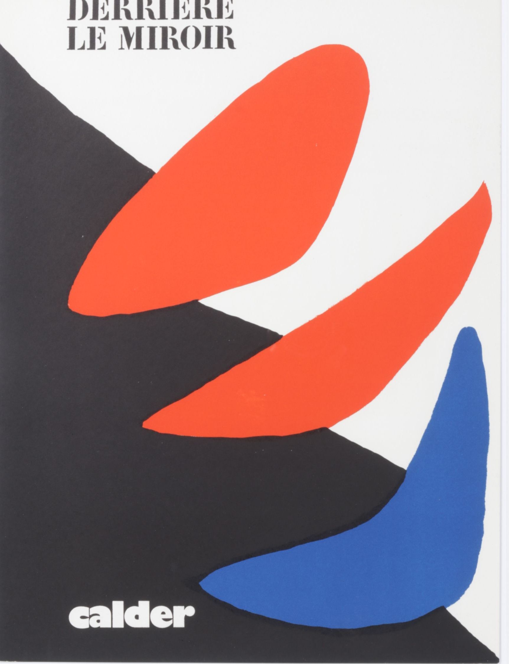 Alexander Calder Lithograph for "Derrière le Miroir #190", 1971