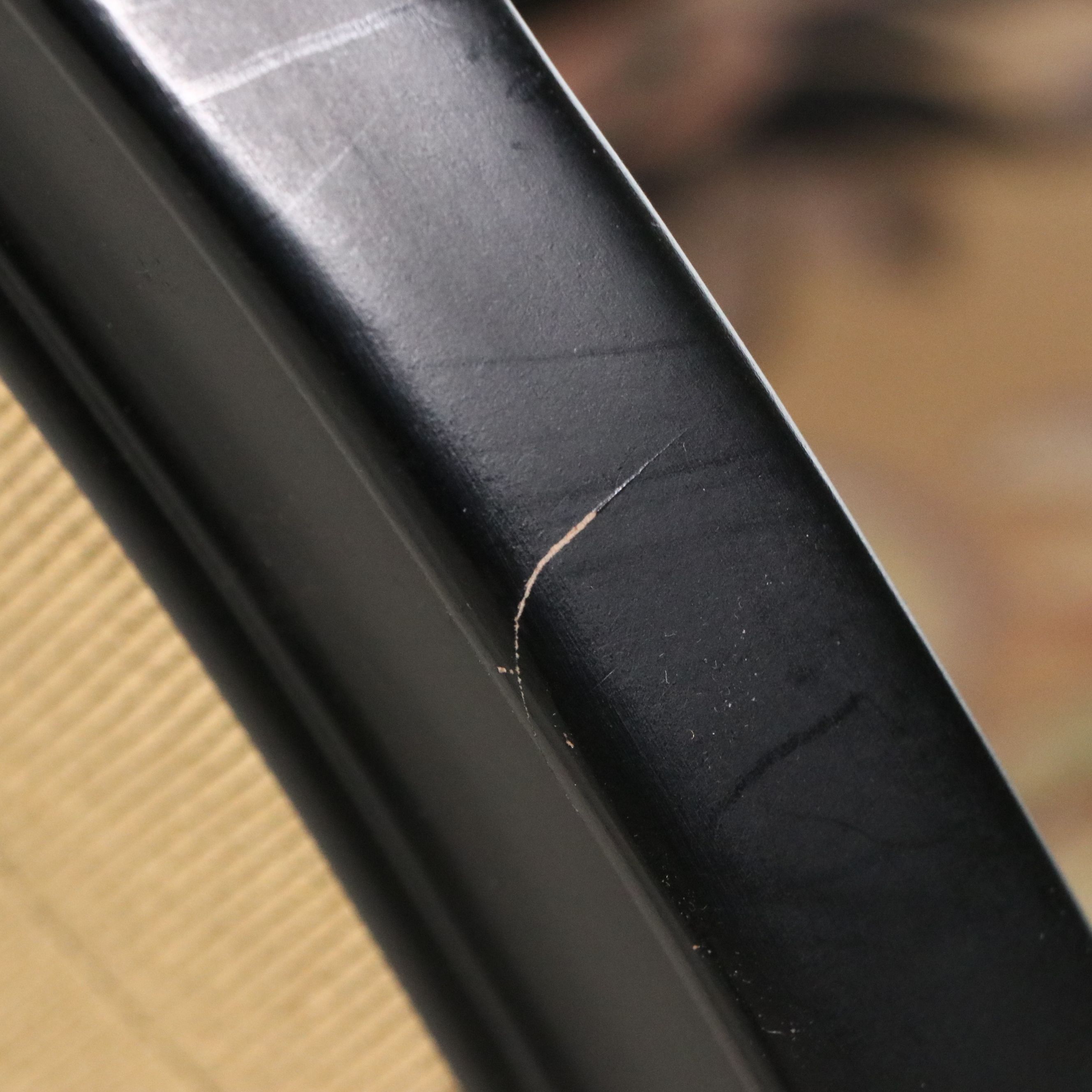 Calico Corners Louis XVI Style Ebony-Finished Fauteuil, 1999