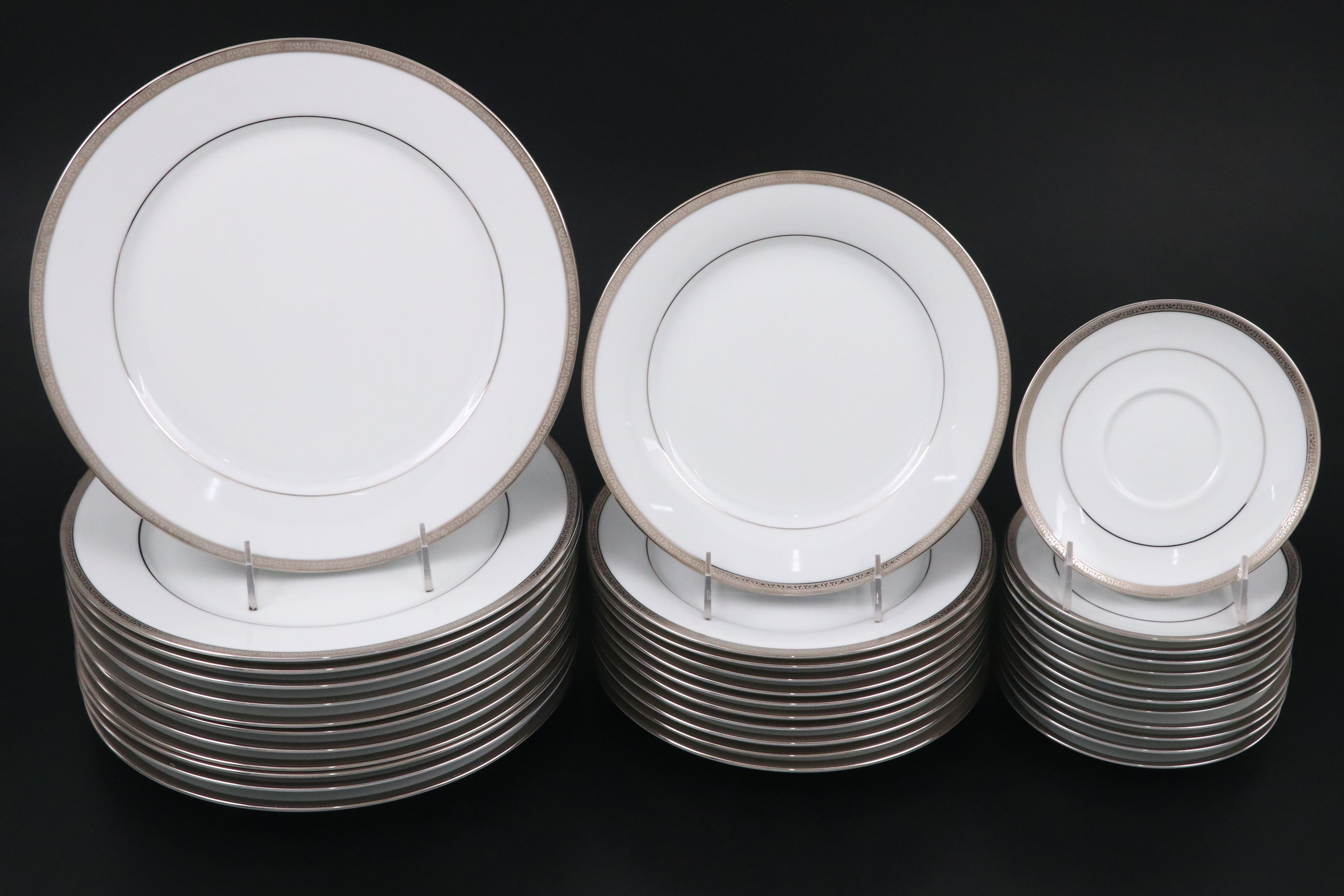 Charter Club "Grand Buffet Platinum" Ceramic Dinnerware, 2006–2016