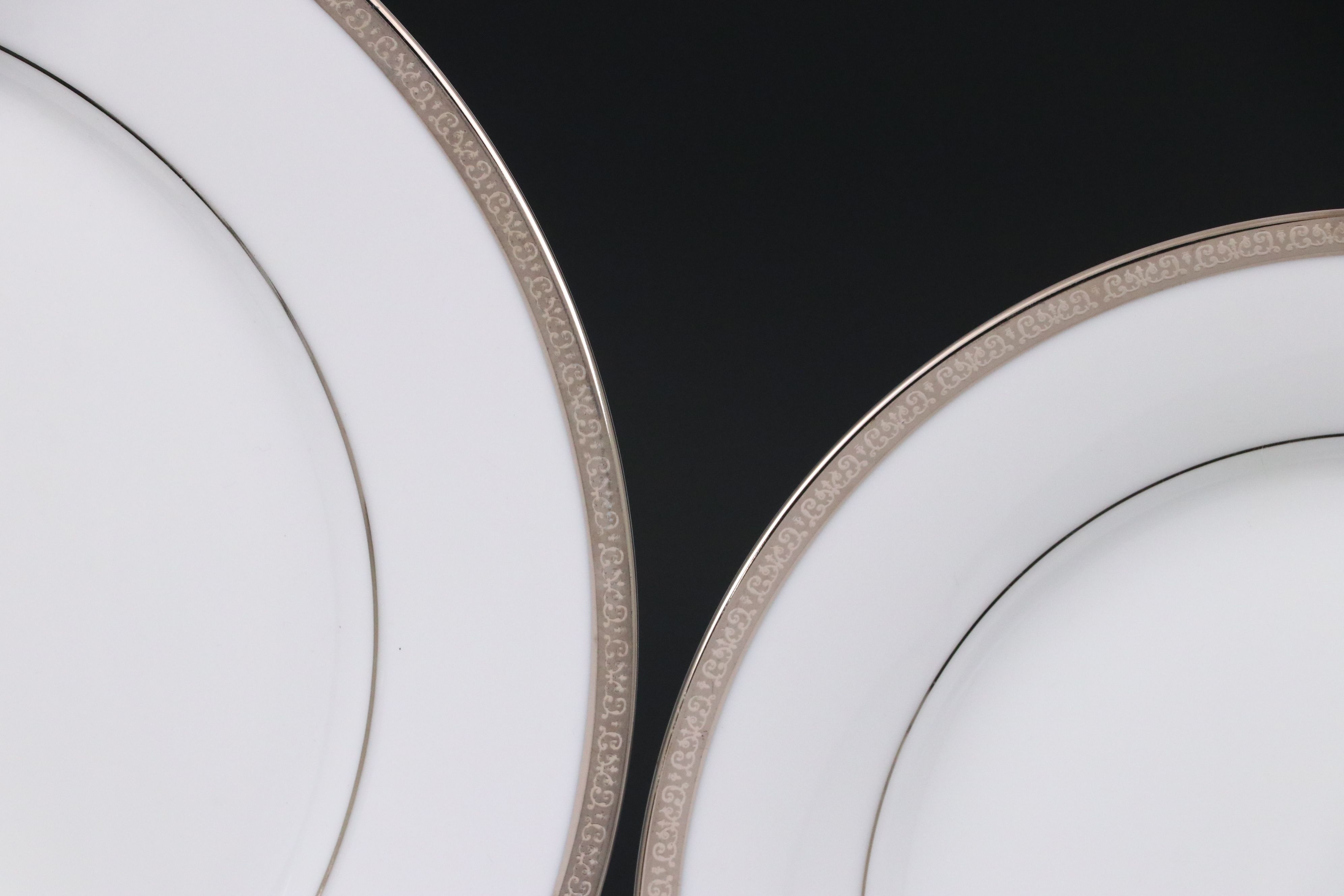 Charter Club "Grand Buffet Platinum" Ceramic Dinnerware, 2006–2016
