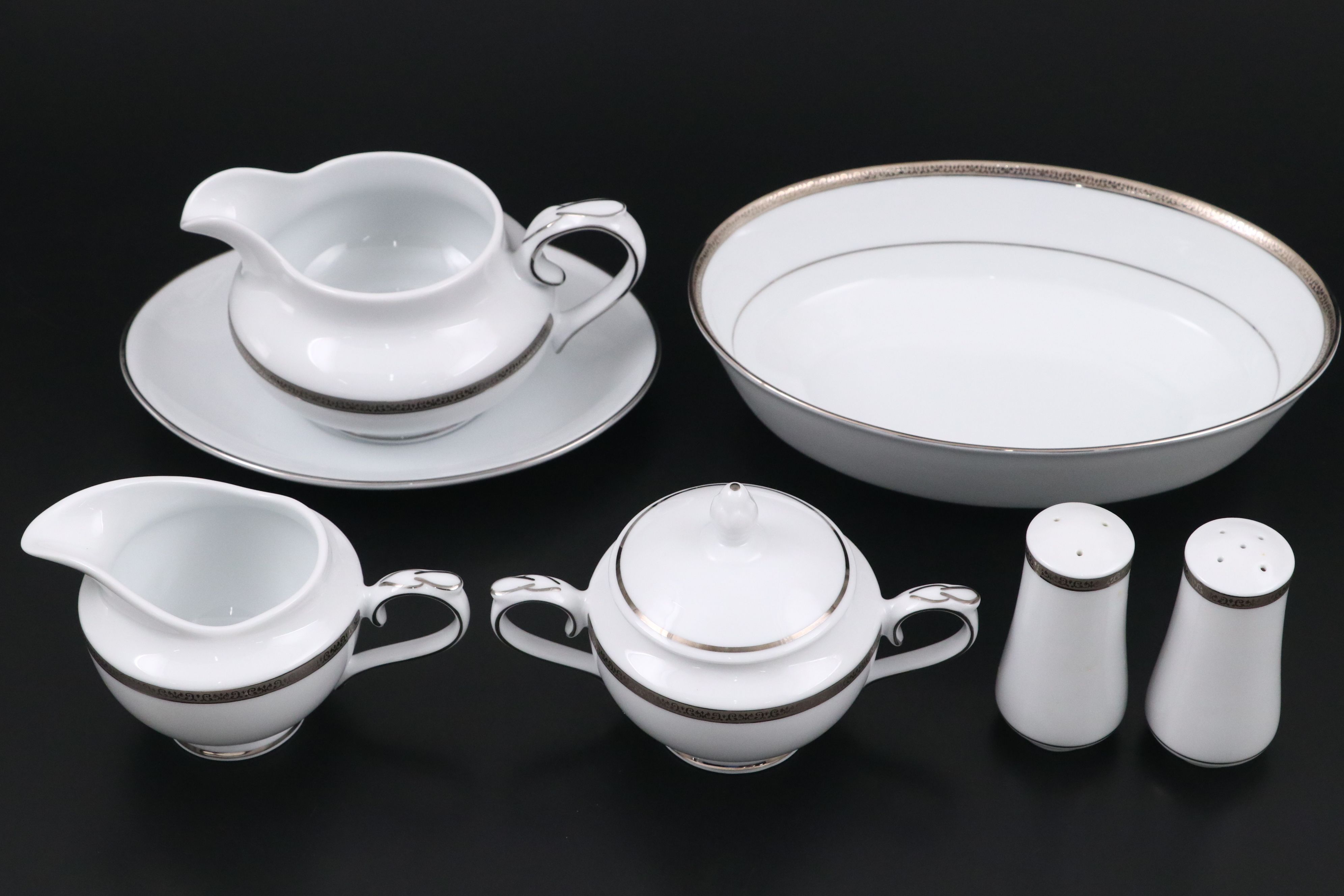 Charter Club "Grand Buffet Platinum" Ceramic Dinnerware, 2006–2016