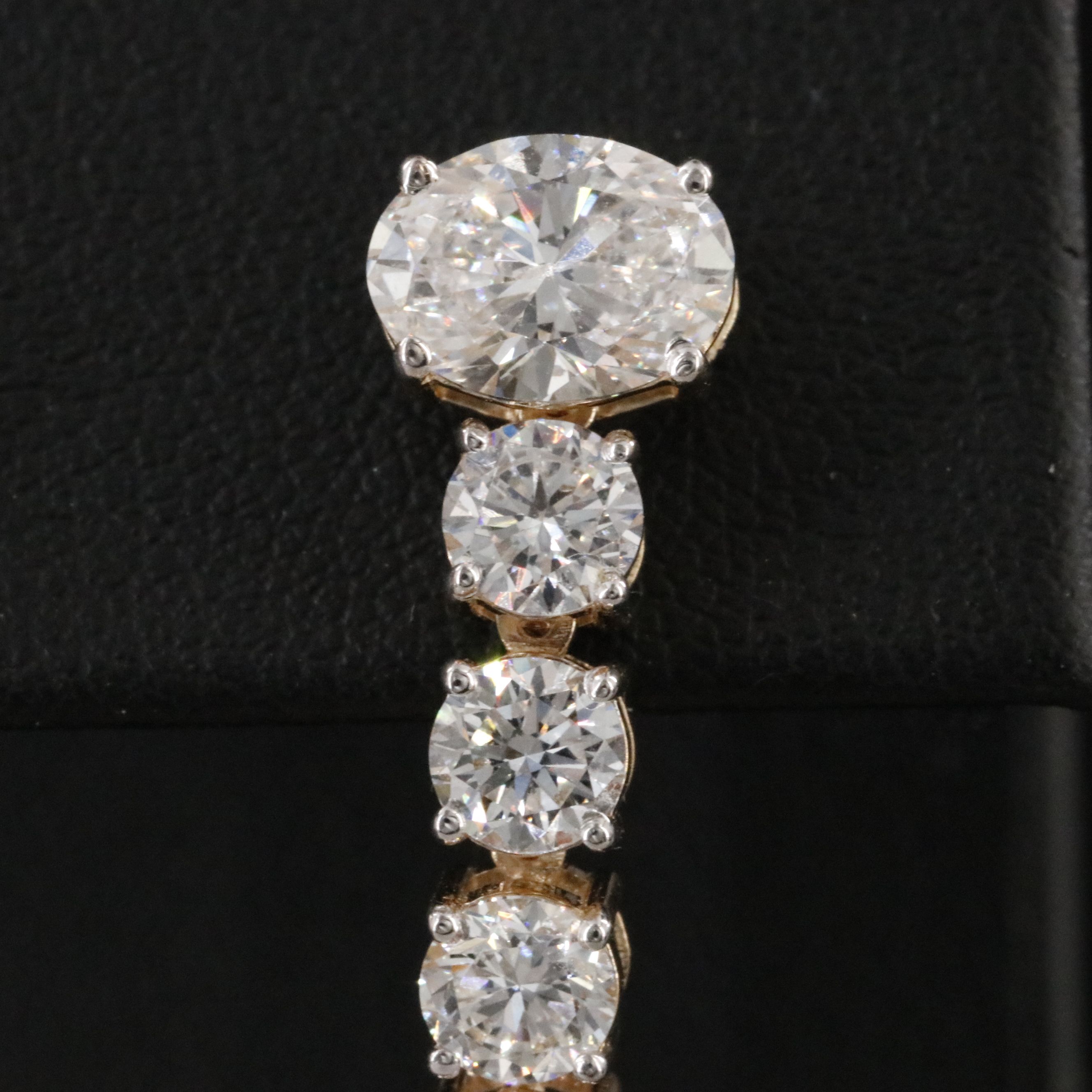 14K 8.11 CTW Lab Grown Diamond Earrings