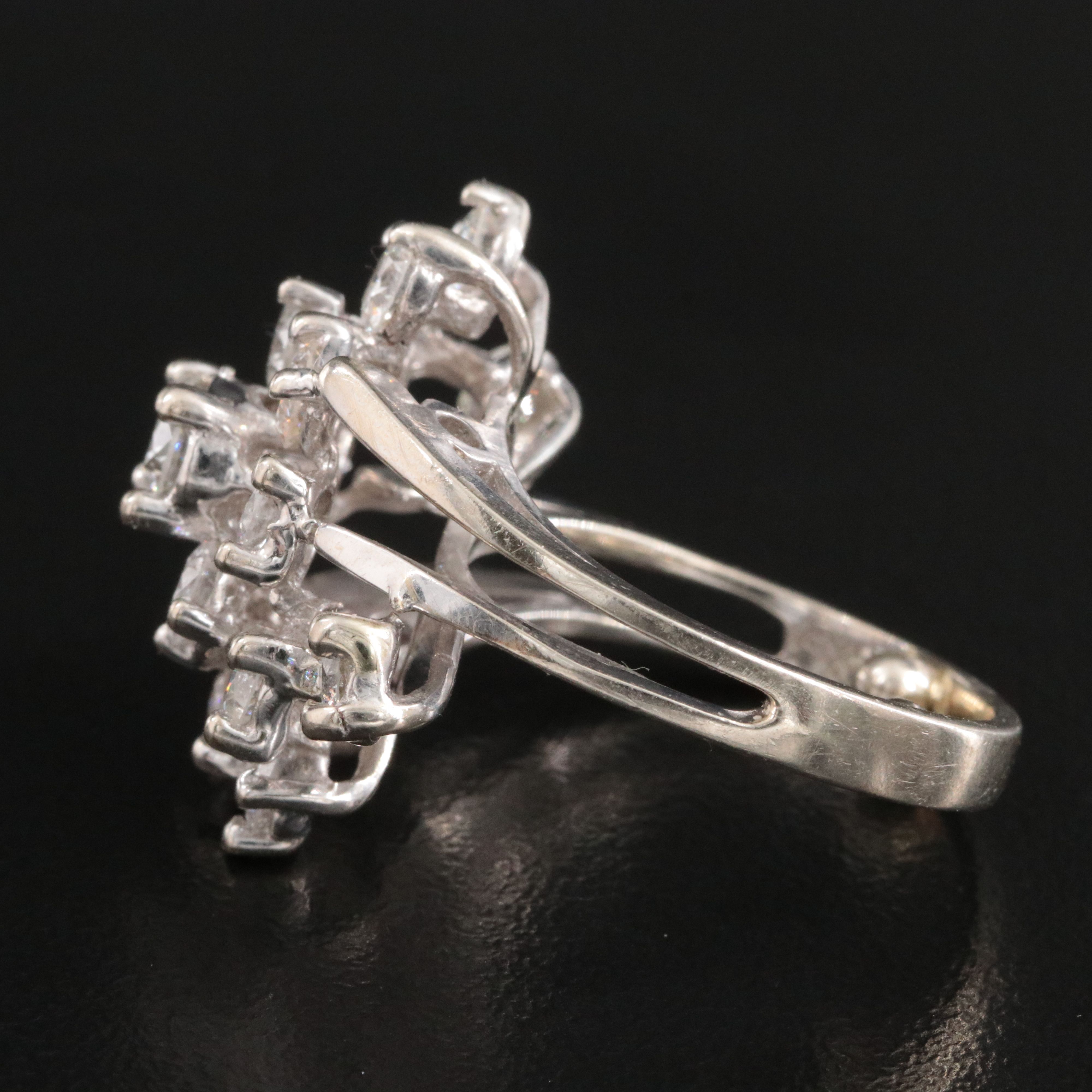 14K 2.50 CTW Diamond Ring with Online IGI Jewelry Report