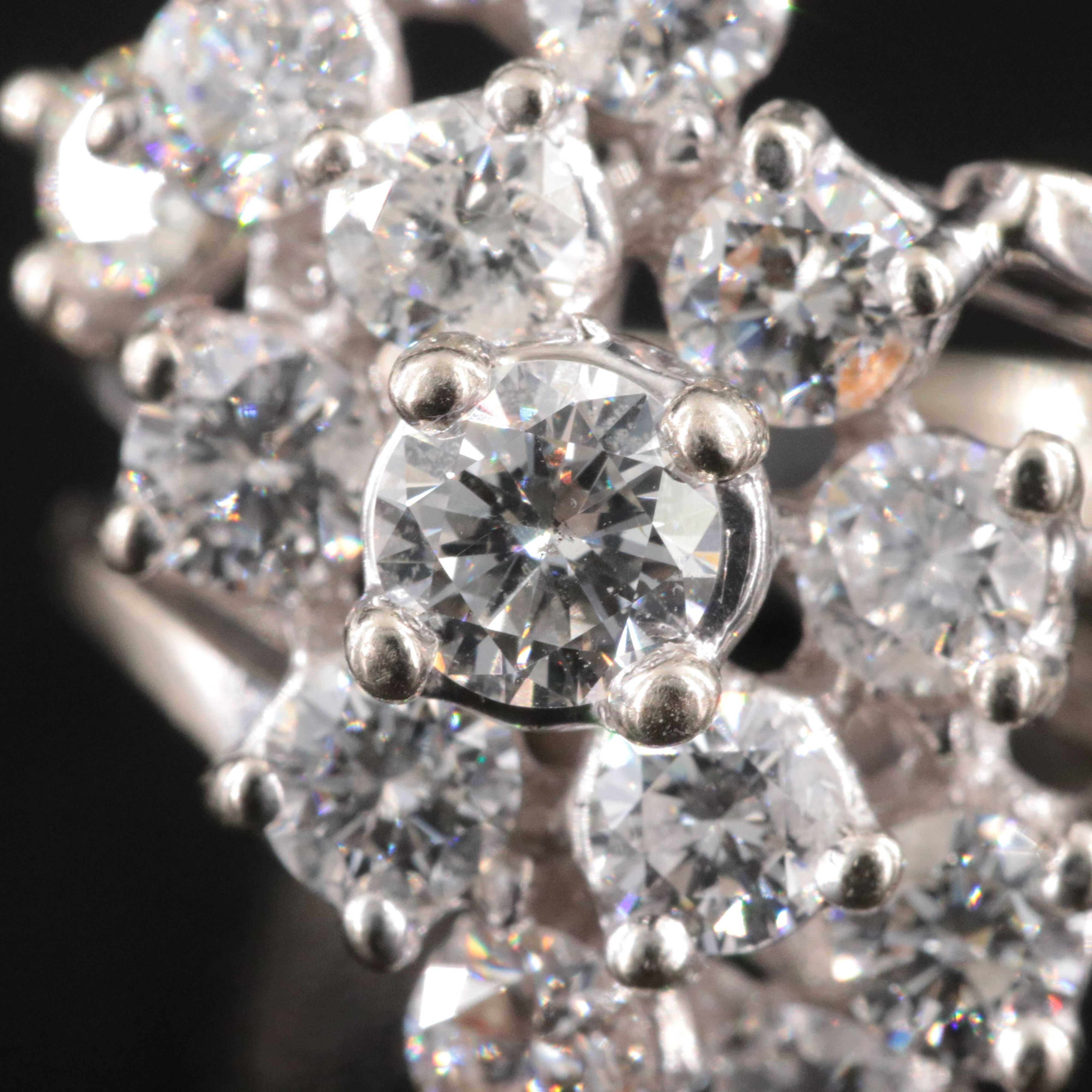 14K 2.50 CTW Diamond Ring with Online IGI Jewelry Report