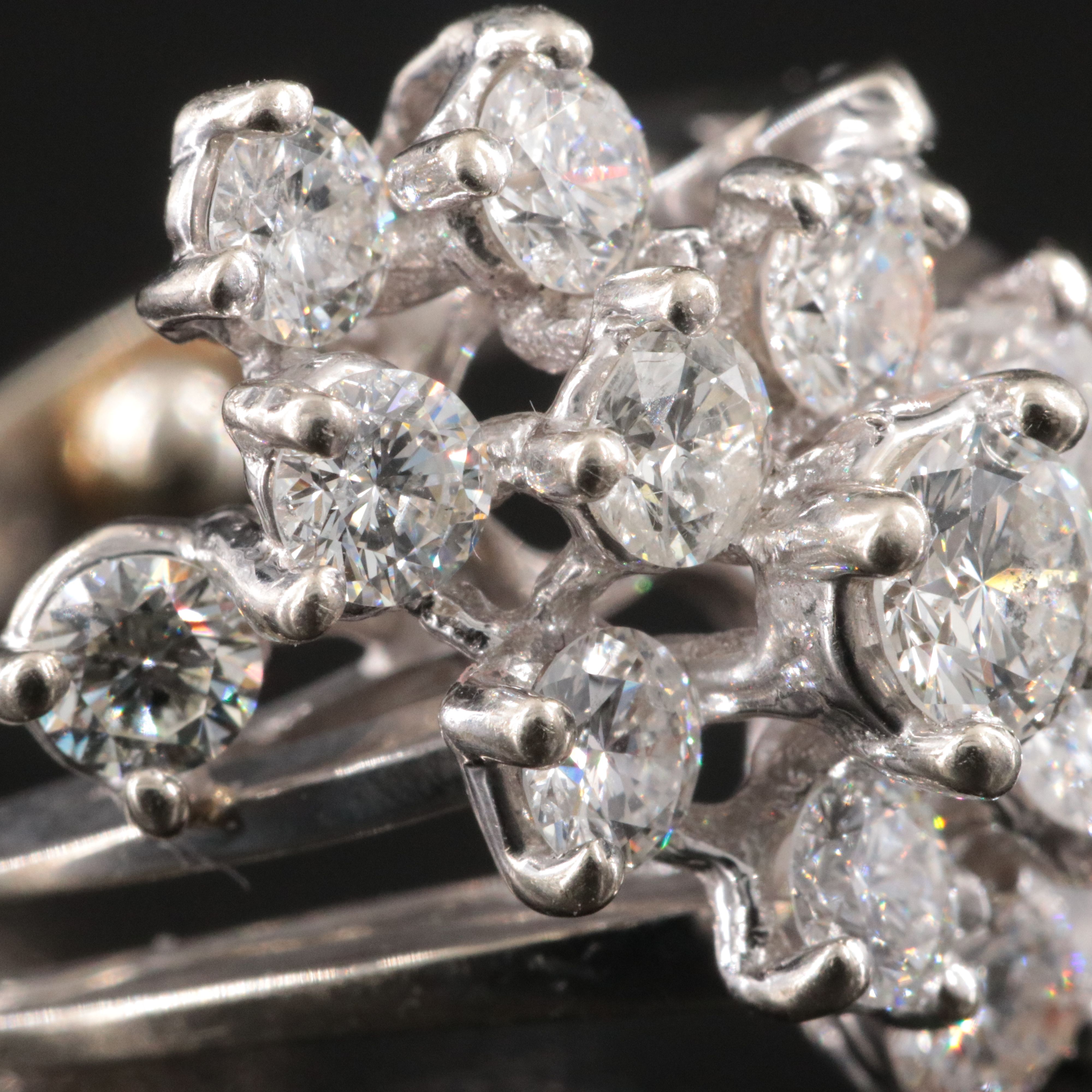 14K 2.50 CTW Diamond Ring with Online IGI Jewelry Report