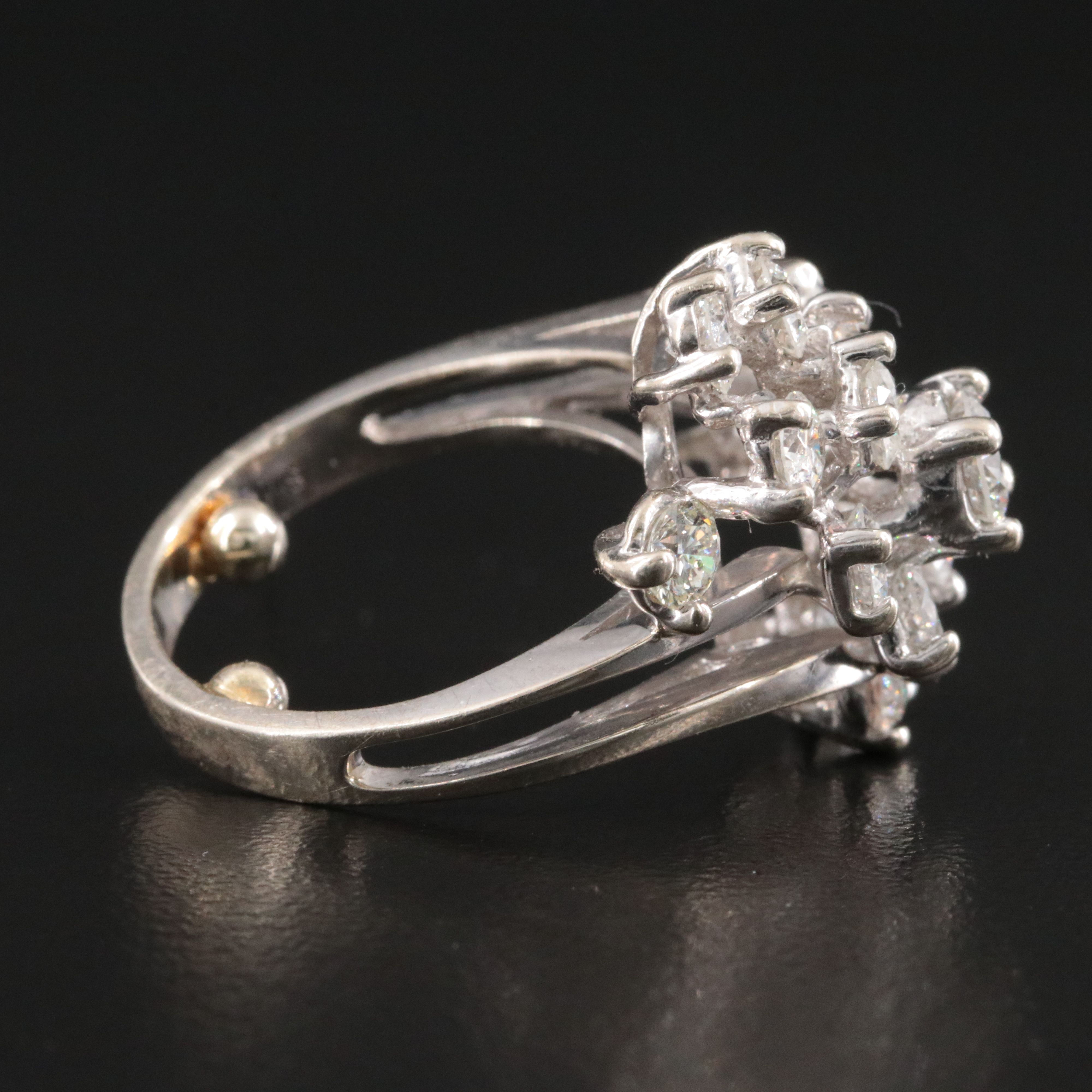 14K 2.50 CTW Diamond Ring with Online IGI Jewelry Report